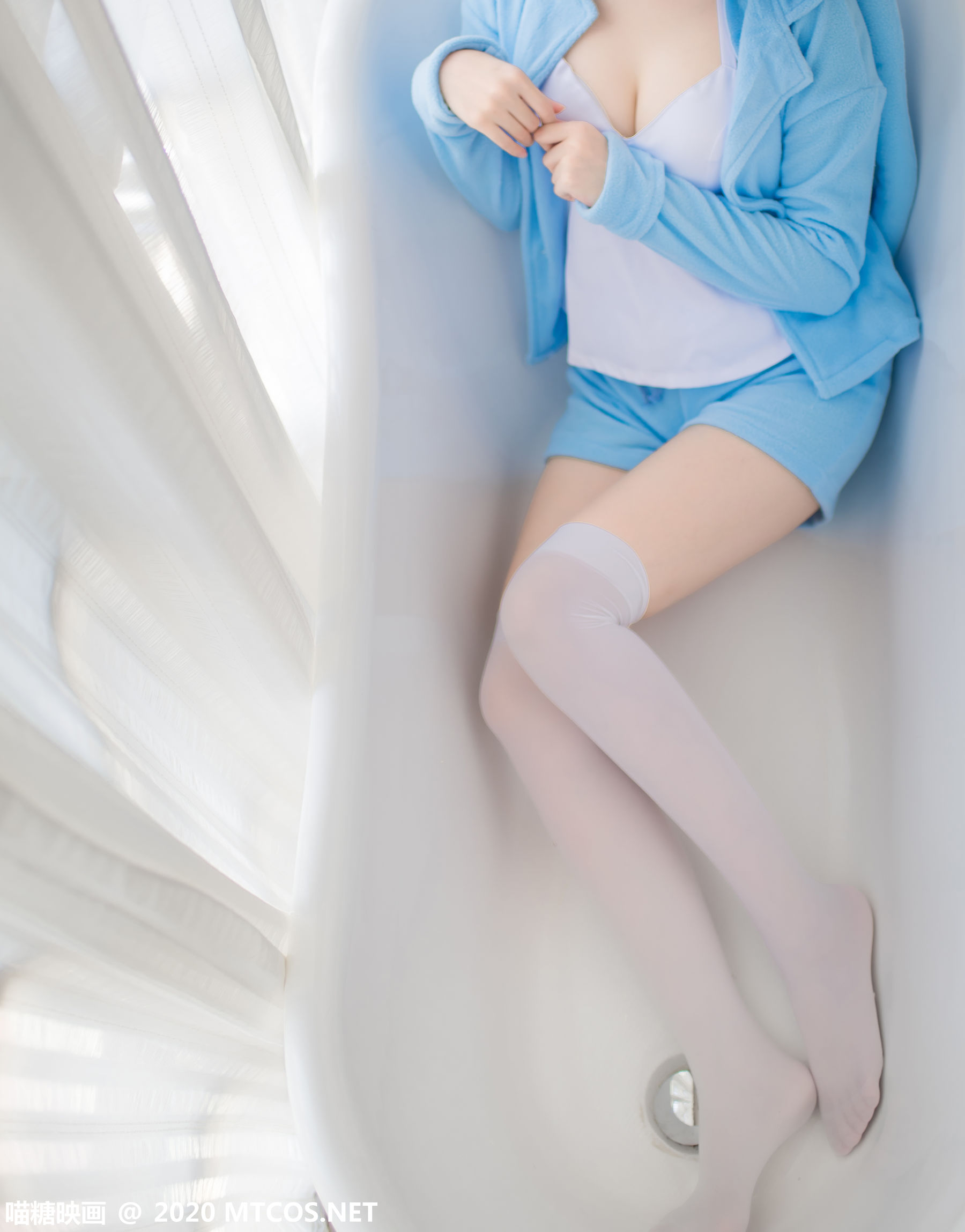图片[8]-[喵糖映画] VOL.221 小野妹子 蓝色蕾姆-秀臀网-高品质图集网