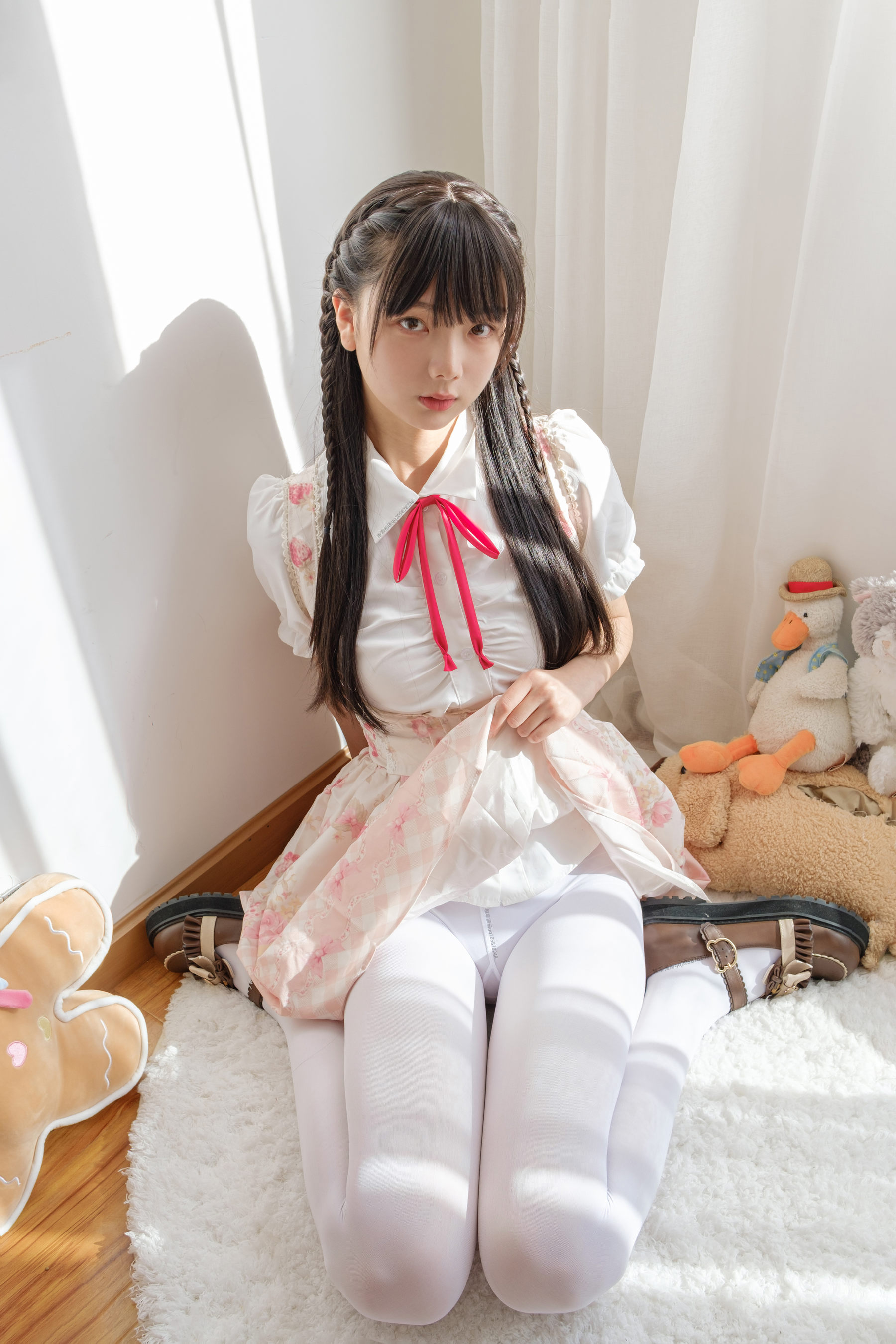 图片[4]-柴系小乖(稚乖画册) – 夜夜 白丝JK-蕾丝百合网-美图分享,Cosplay美图,私房写真,套图下载