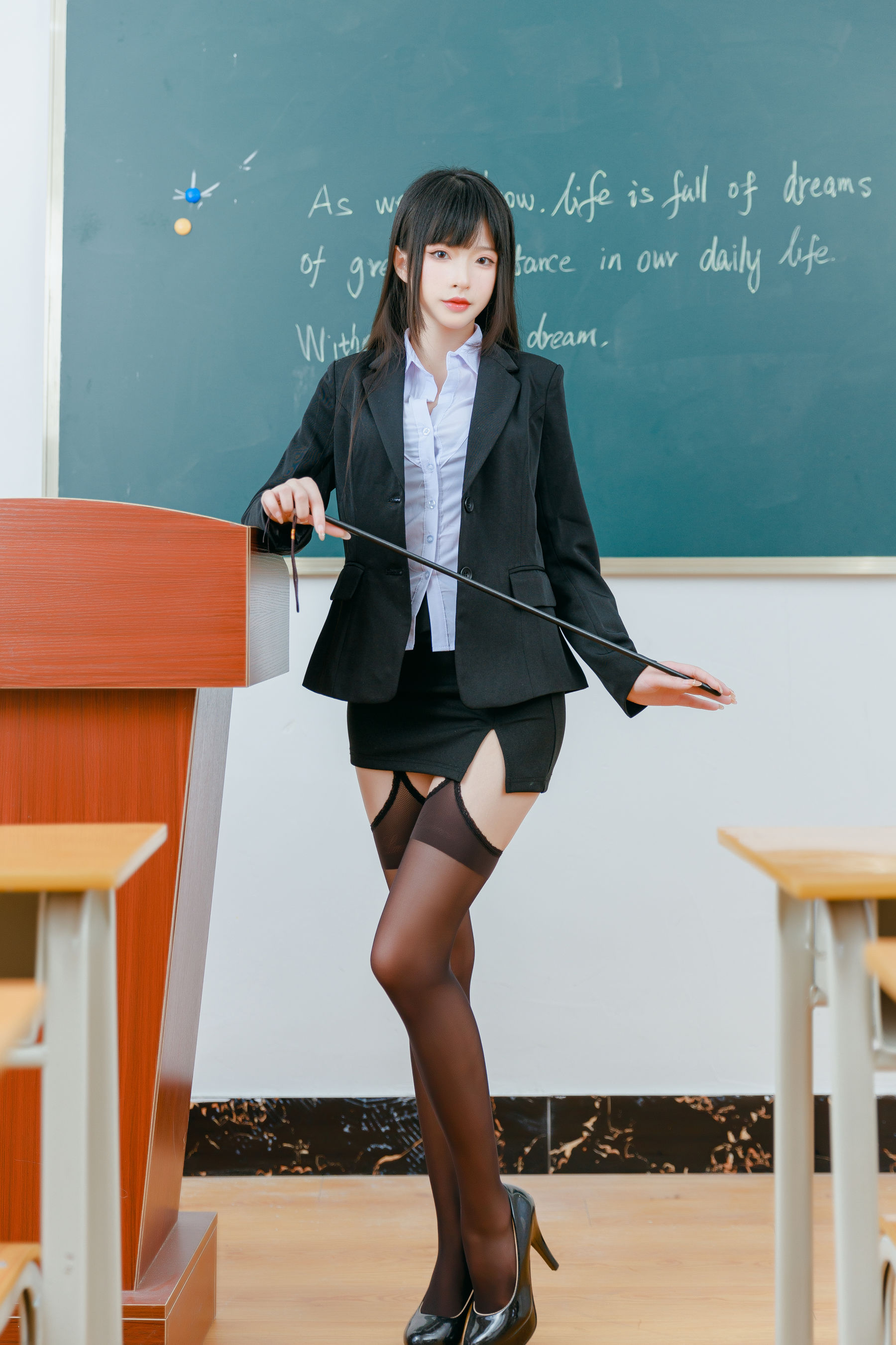 [网红COSER] 尤物清水由乃 – 放学后的秘密辅导-秀臀网-高品质图集网