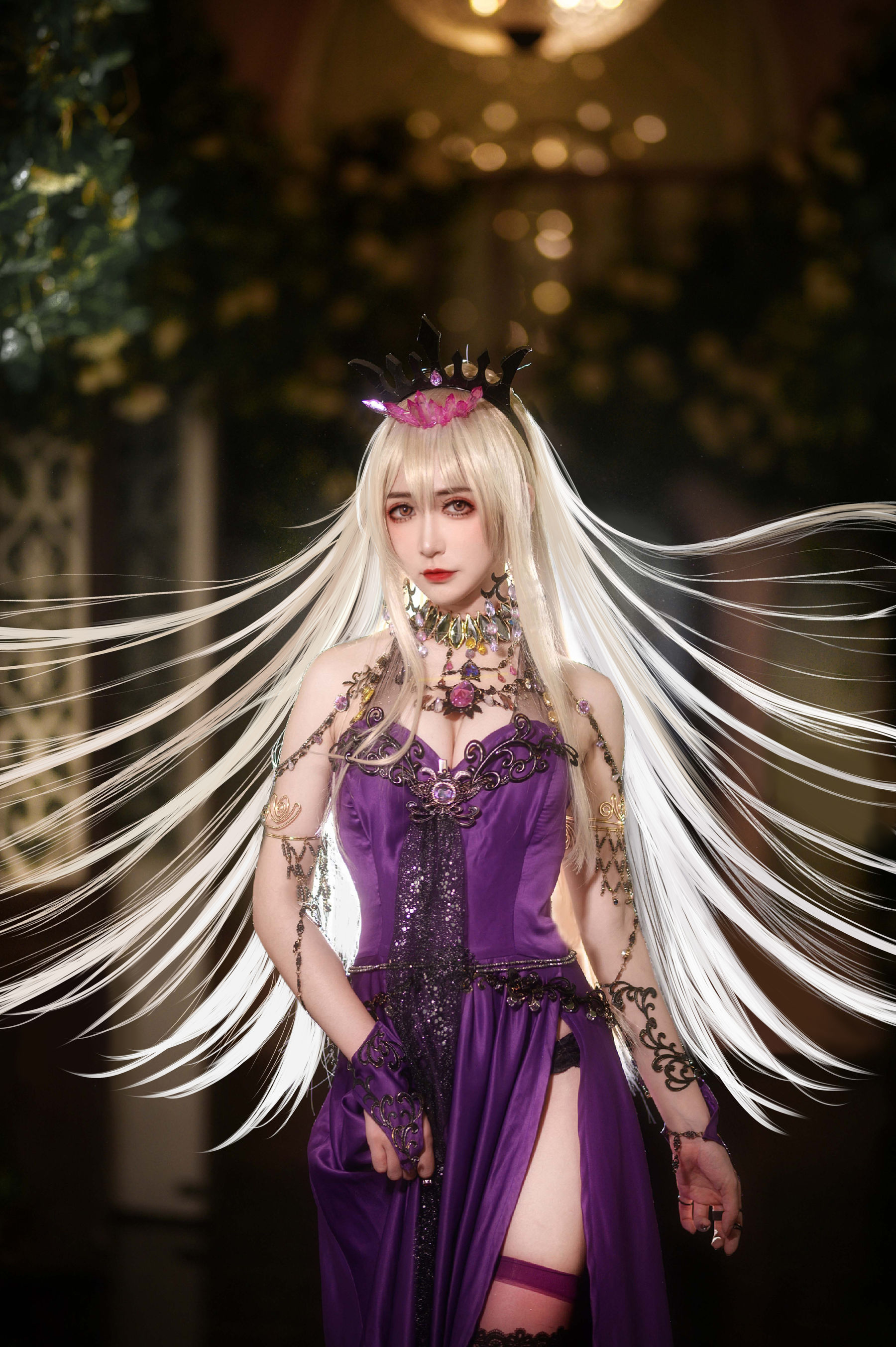 [福利COS] 动漫博主阮邑_Fairy – 黑枪呆礼服-秀臀网-高品质图集网