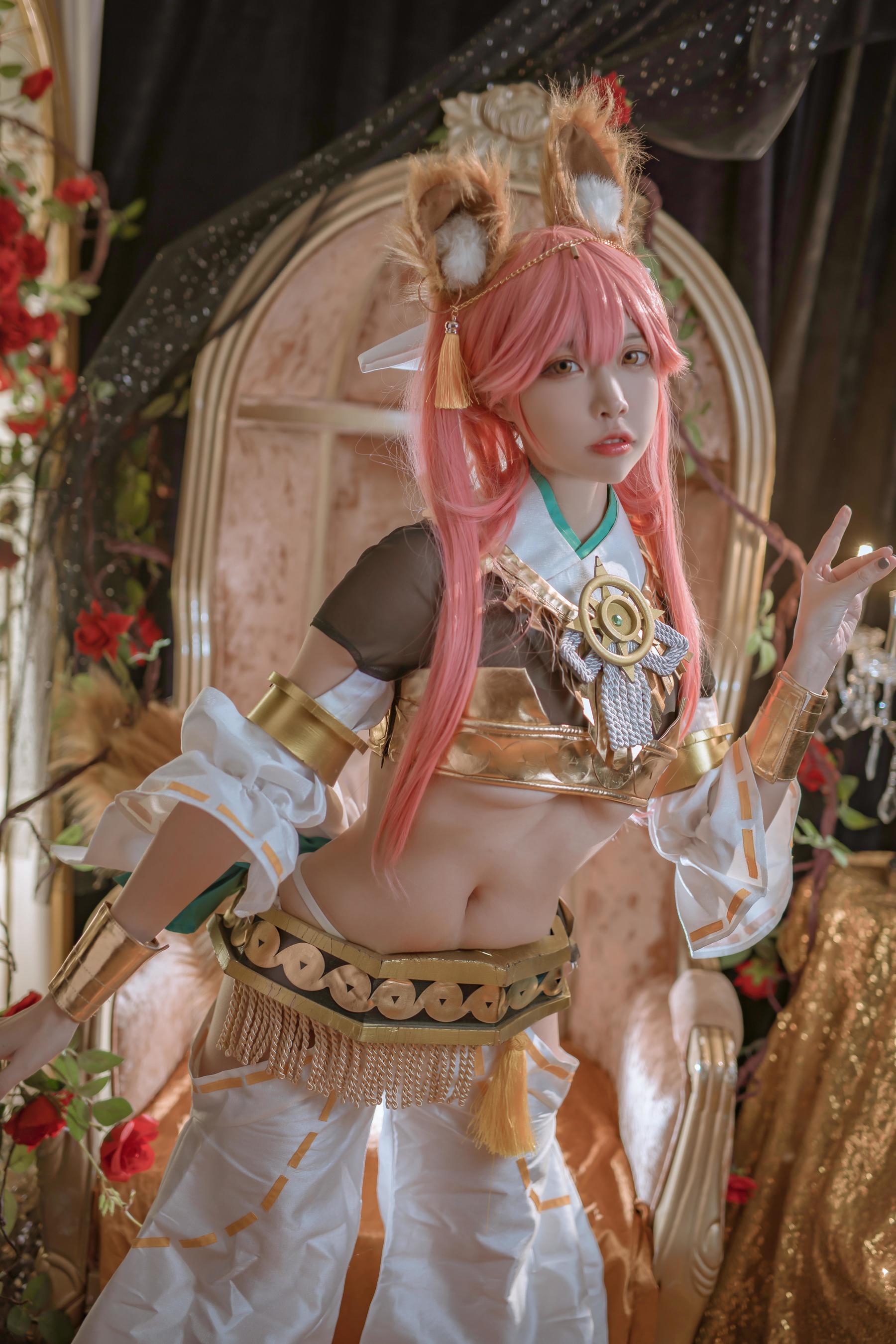 [Cosplay写真] 人气Coser二佐Nisa – 玉藻前神话礼装-秀臀网-高品质图集网