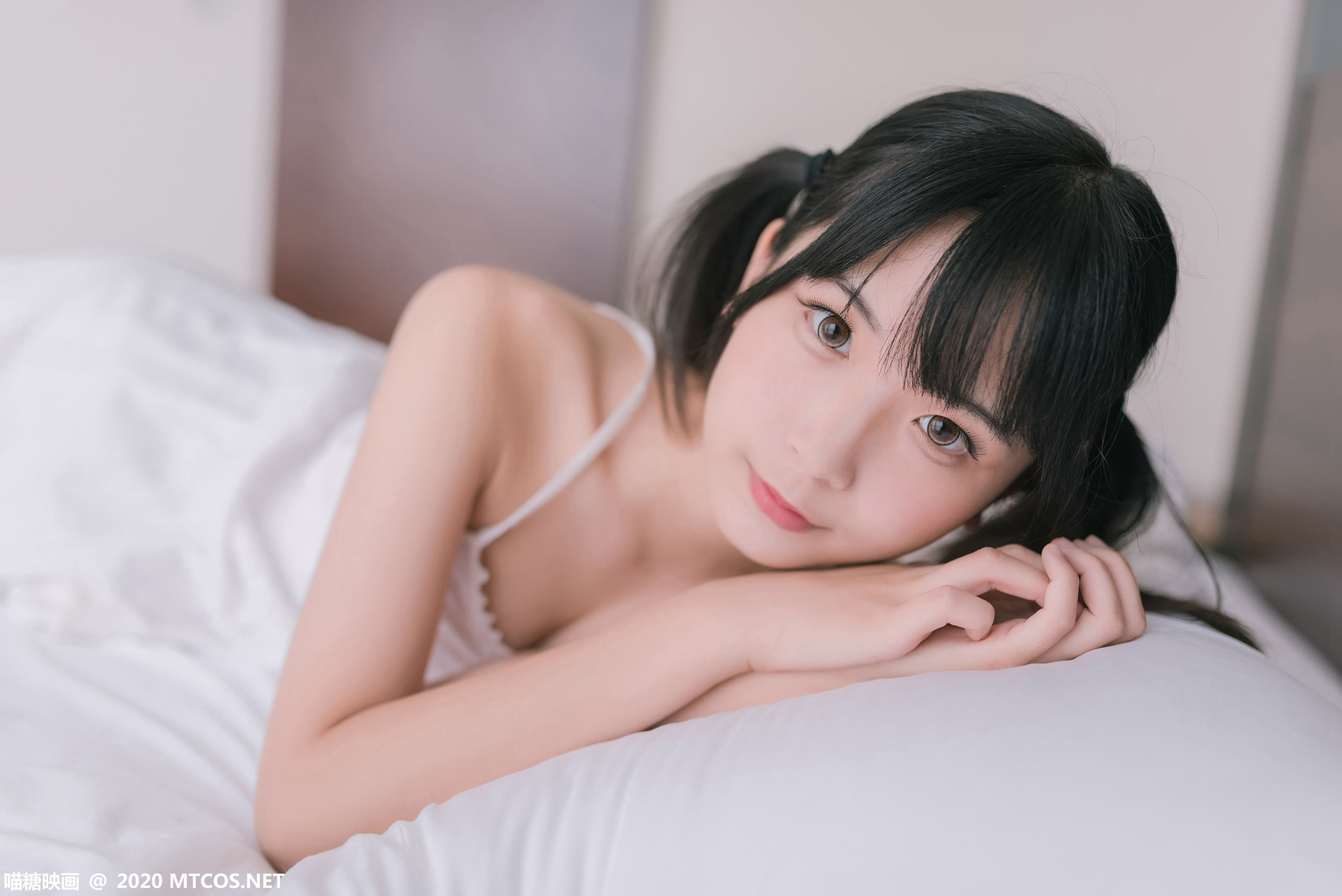 图片[3]-[喵糖映画] VOL.177 白裙少女-蕾丝百合网-美图分享,Cosplay美图,私房写真,套图下载