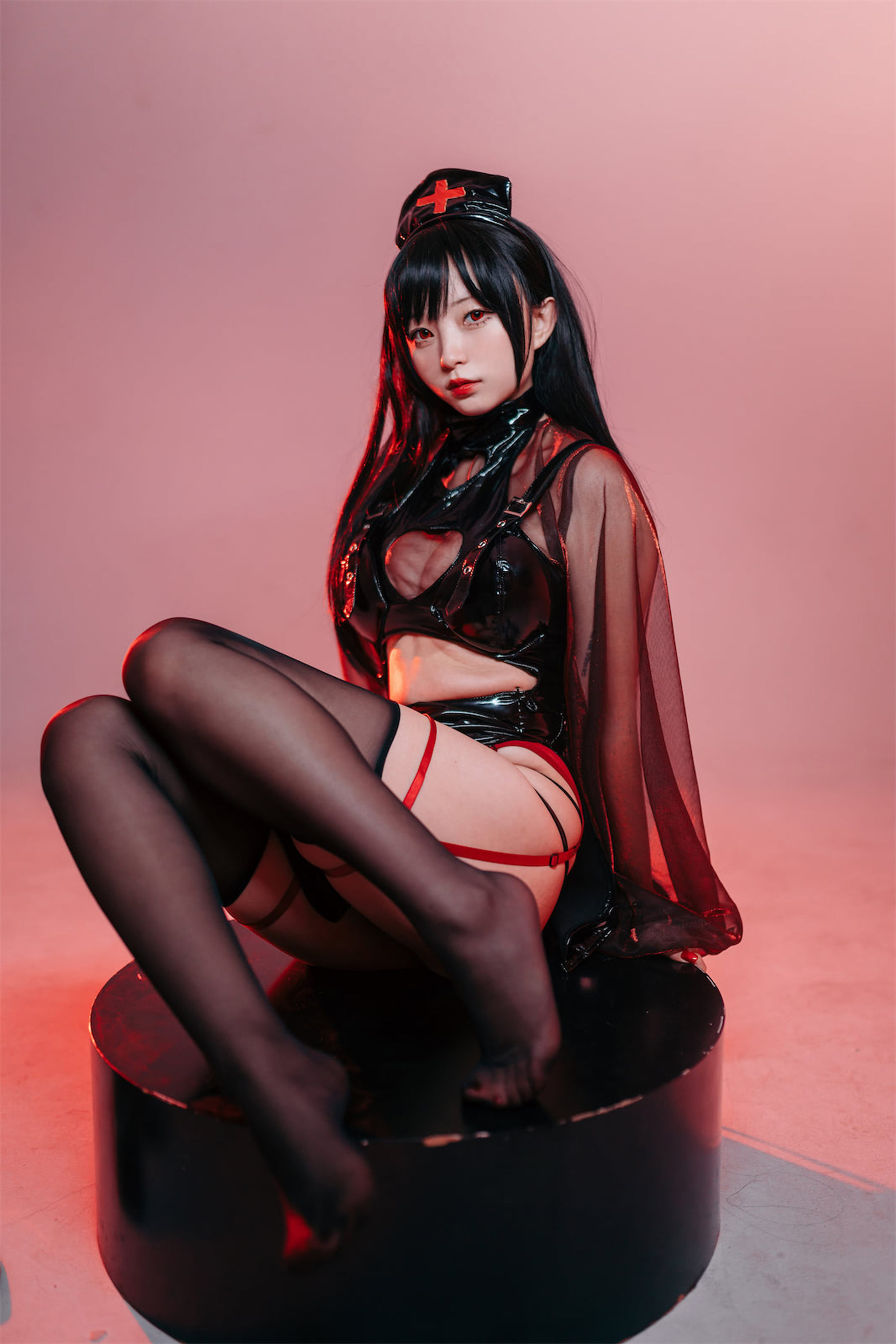 图片[3]-花铃 – 猩红护士-蕾丝百合网-美图分享,Cosplay美图,私房写真,套图下载
