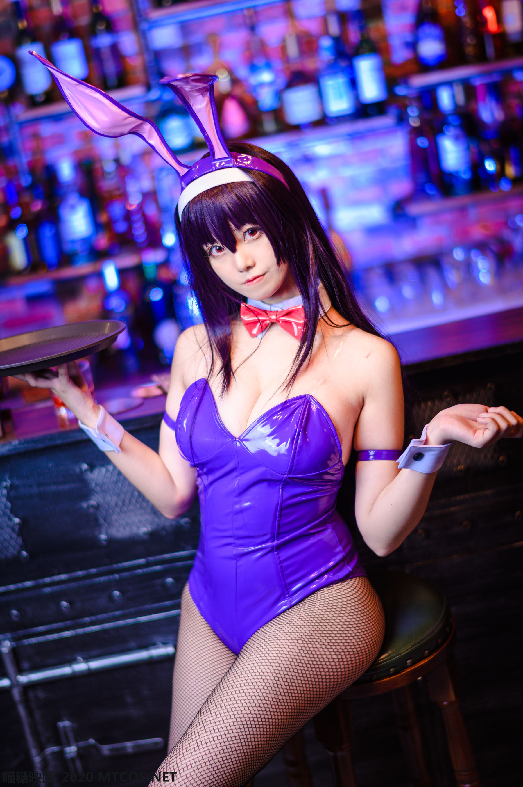 图片[9]-[喵糖映画] VOL.111 蜜汁猫裘 《诗羽兔女郎》 写真集-秀臀网-高品质图集网