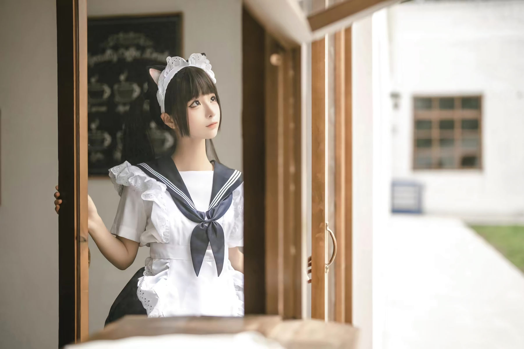 图片[5]-动漫博主蠢沫沫 – 猫猫女仆-蕾丝百合网-美图分享,Cosplay美图,私房写真,套图下载