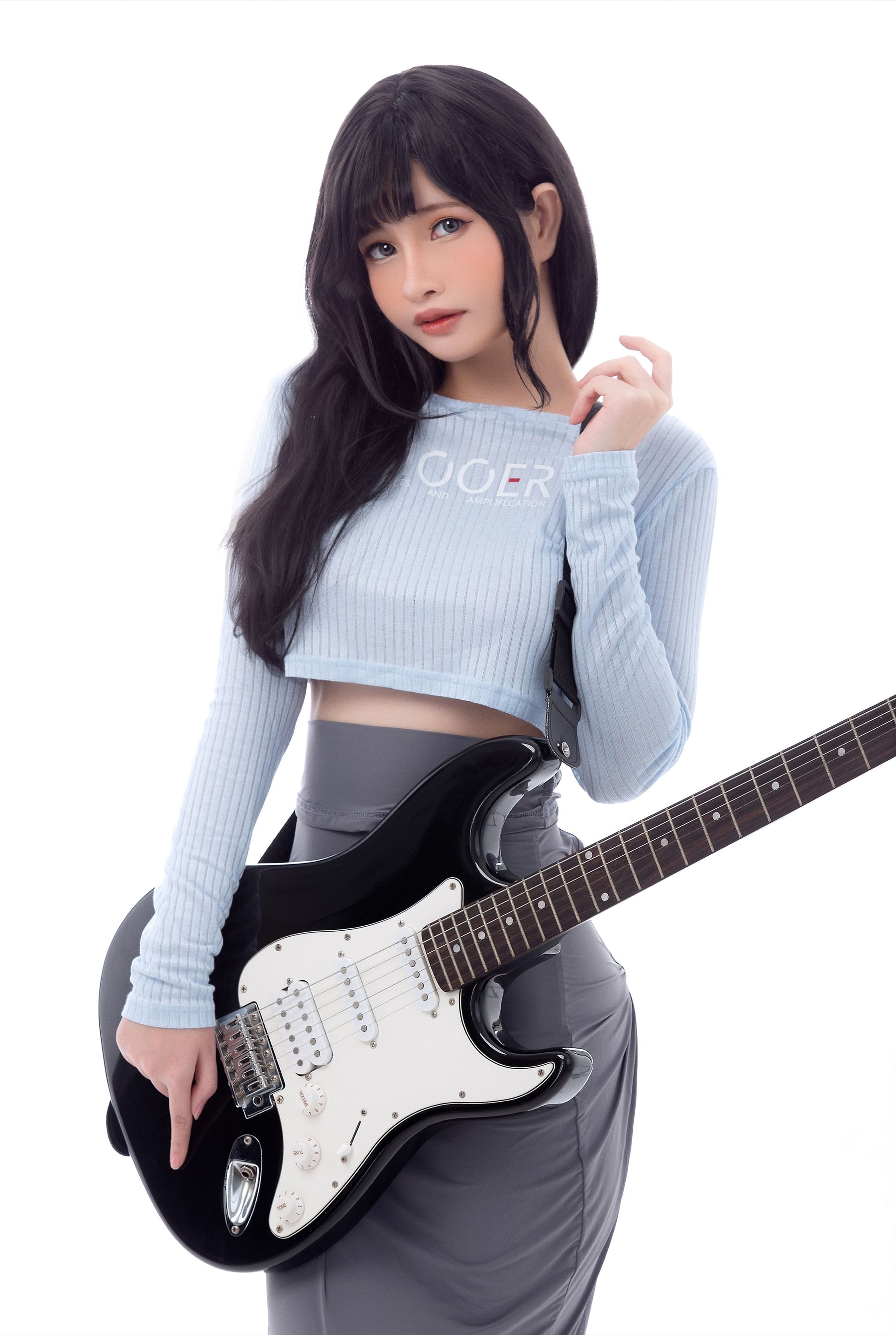 [福利COS] Azami福利 – Guitar Sister-秀臀网-高品质图集网