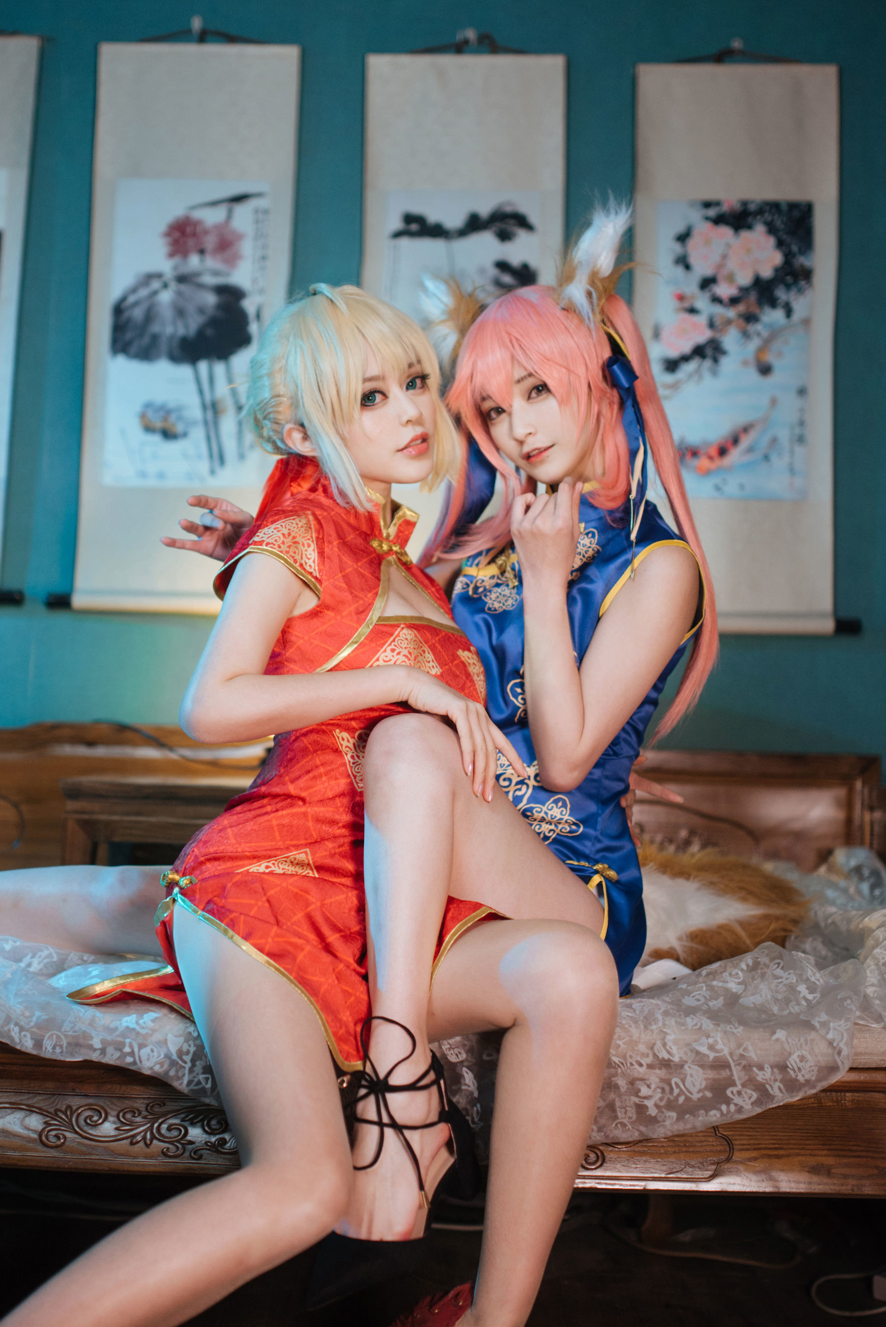 图片[5]-动漫博主铁板烧鬼舞w 玉藻前旗袍-蕾丝百合网-美图分享,Cosplay美图,私房写真,套图下载