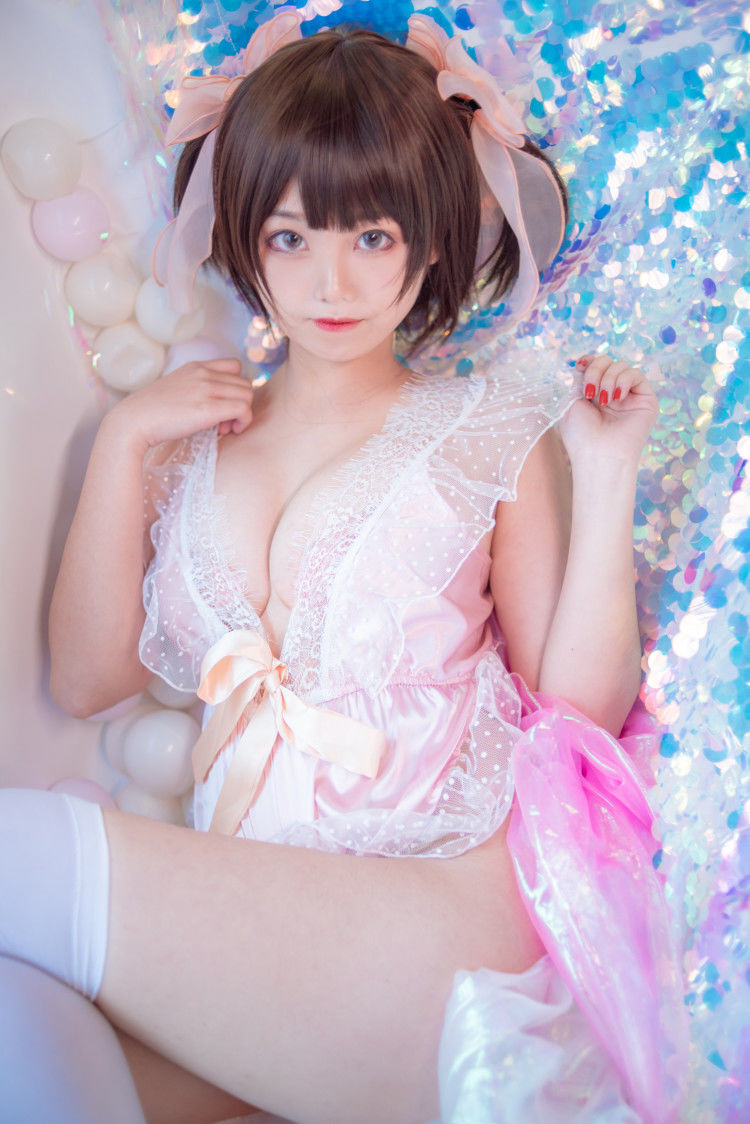 图片[8]-萌系小姐姐蜜汁猫裘 粉色私房-秀臀网-高品质图集网