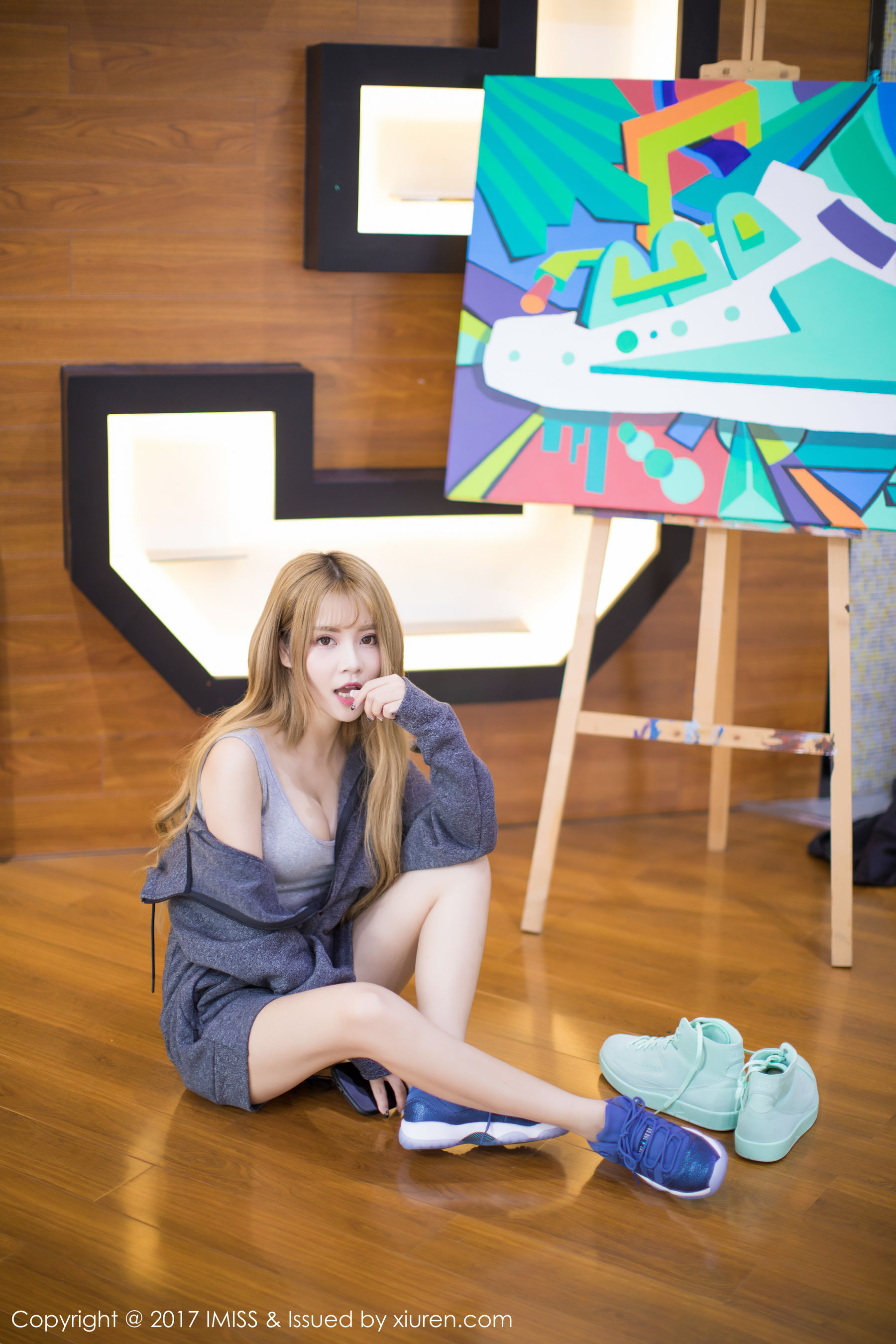 图片[7]-模特夏正正首套 [爱蜜社IMISS] VOL.172-秀臀网-高品质图集网