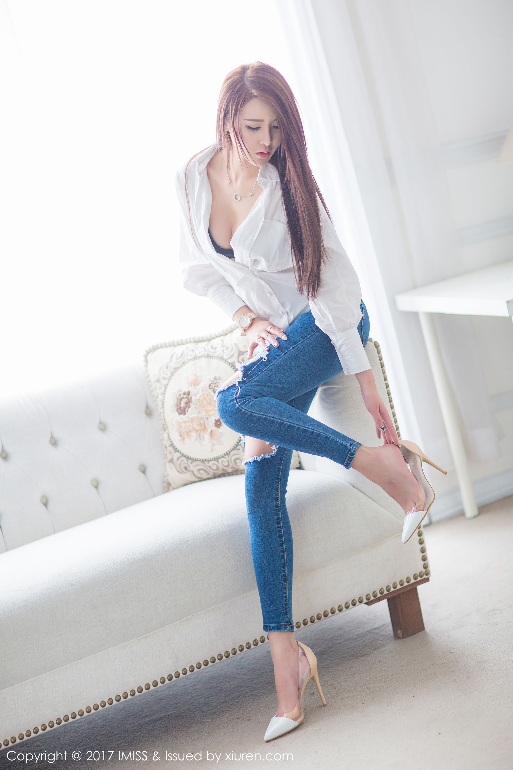 图片[9]-娜大少爷《天生丽质型女神》 [爱蜜社IMISS] Vol.148-秀臀网-高品质图集网