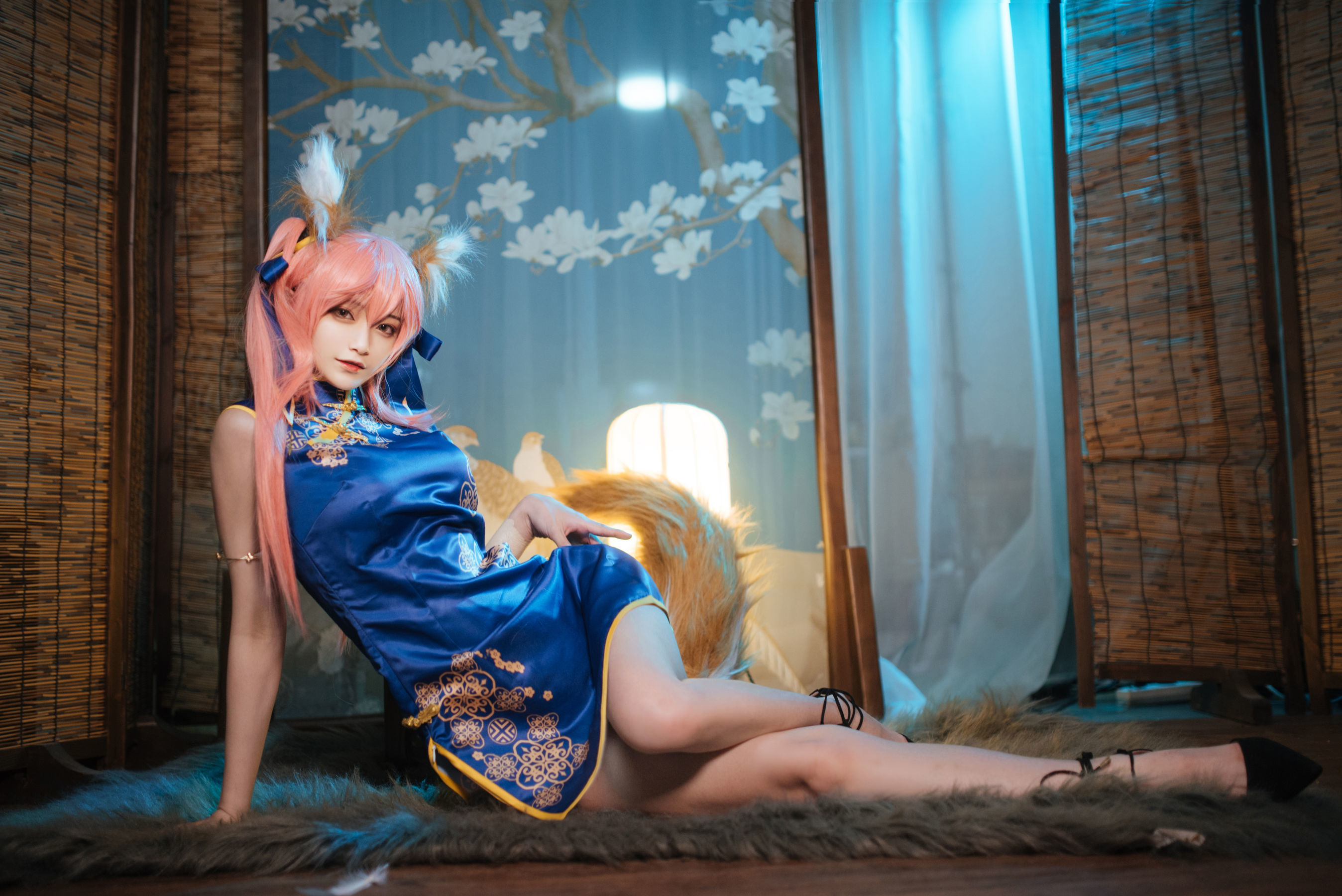 图片[3]-动漫博主铁板烧鬼舞w 玉藻前旗袍-蕾丝百合网-美图分享,Cosplay美图,私房写真,套图下载