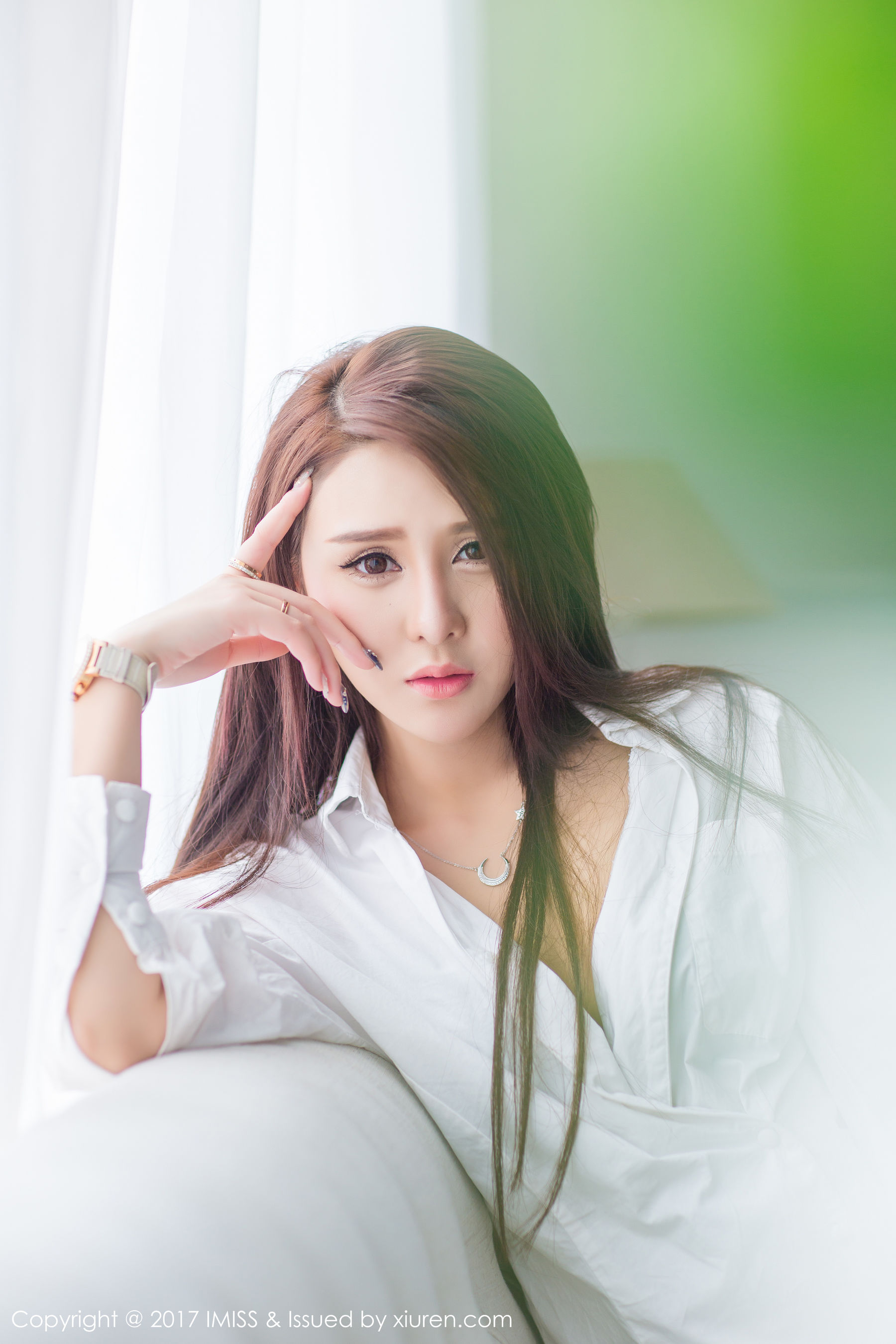 图片[8]-娜大少爷《天生丽质型女神》 [爱蜜社IMISS] Vol.148-秀臀网-高品质图集网