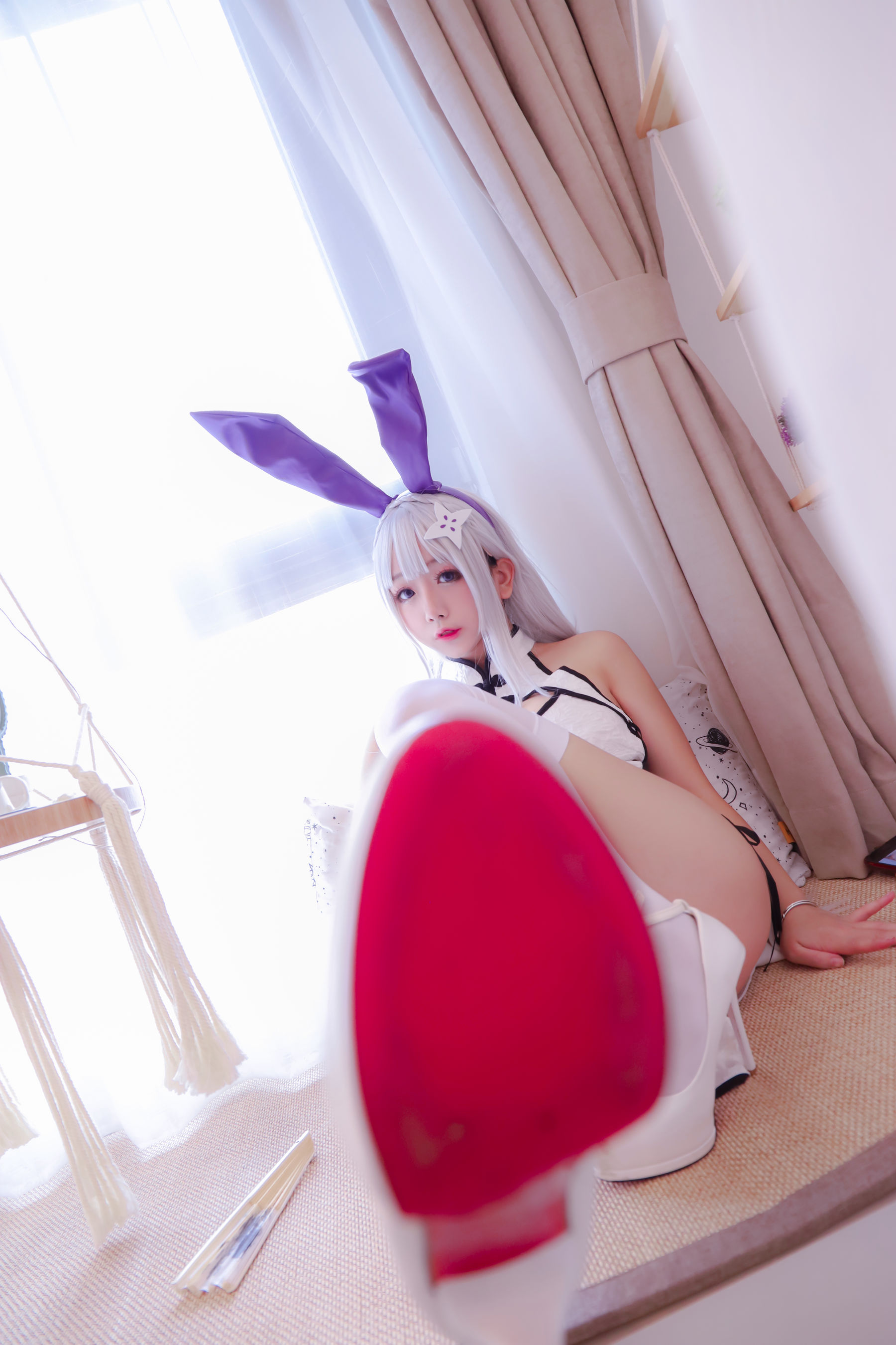 图片[9]-Cosplay日奈娇 白旗袍-秀臀网-高品质图集网