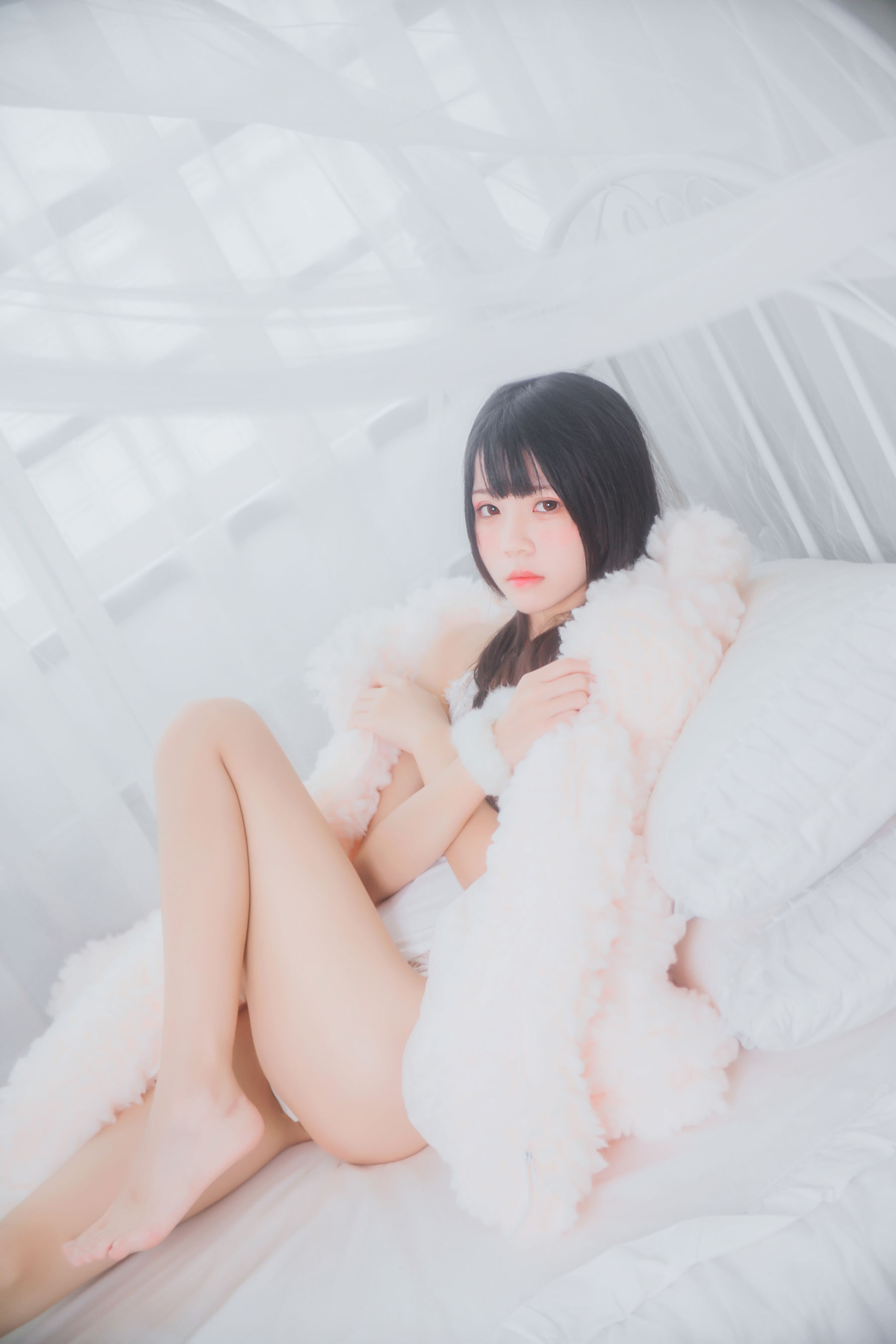 图片[9]-桜桃喵 冬眠系列 纯白私房-秀臀网-高品质图集网