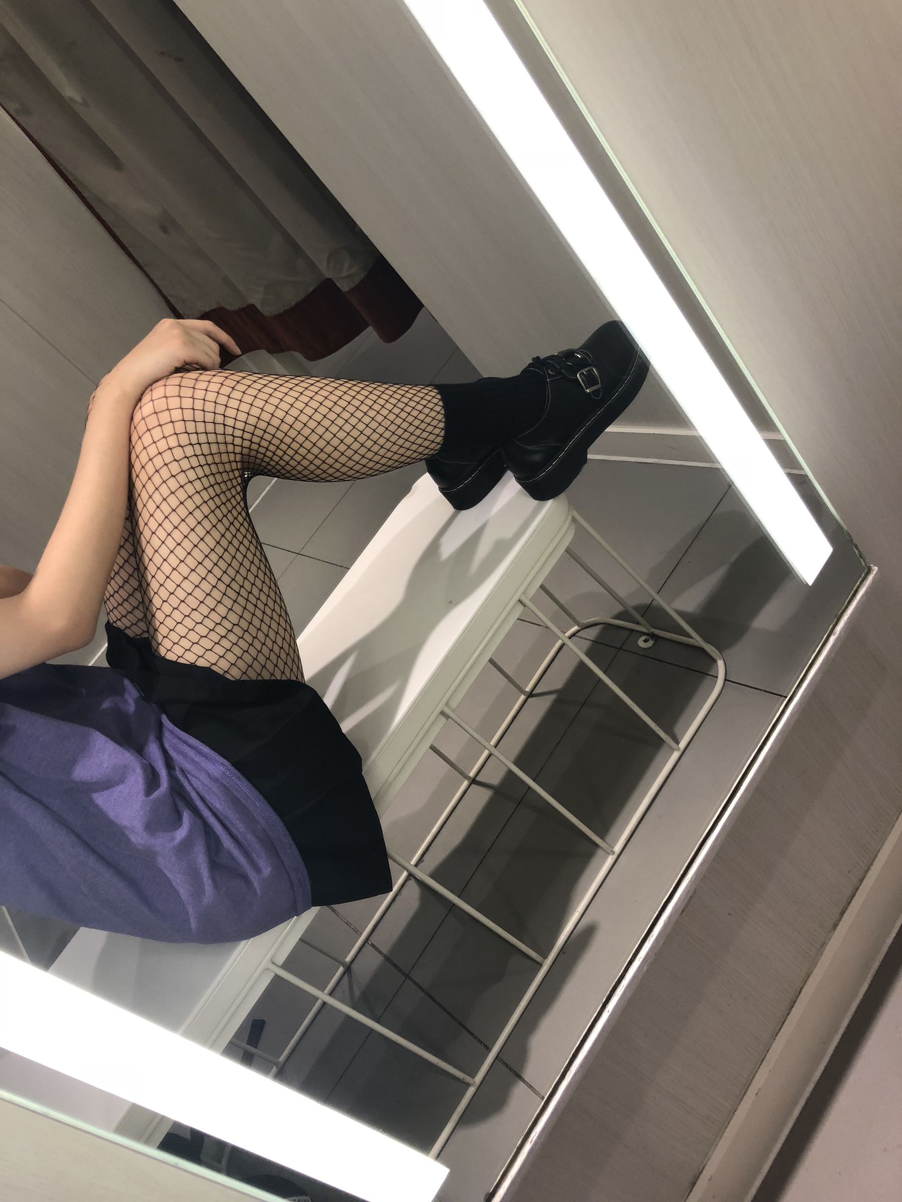 图片[9]-萌妹子眼酱大魔王w 试衣间-秀臀网-高品质图集网