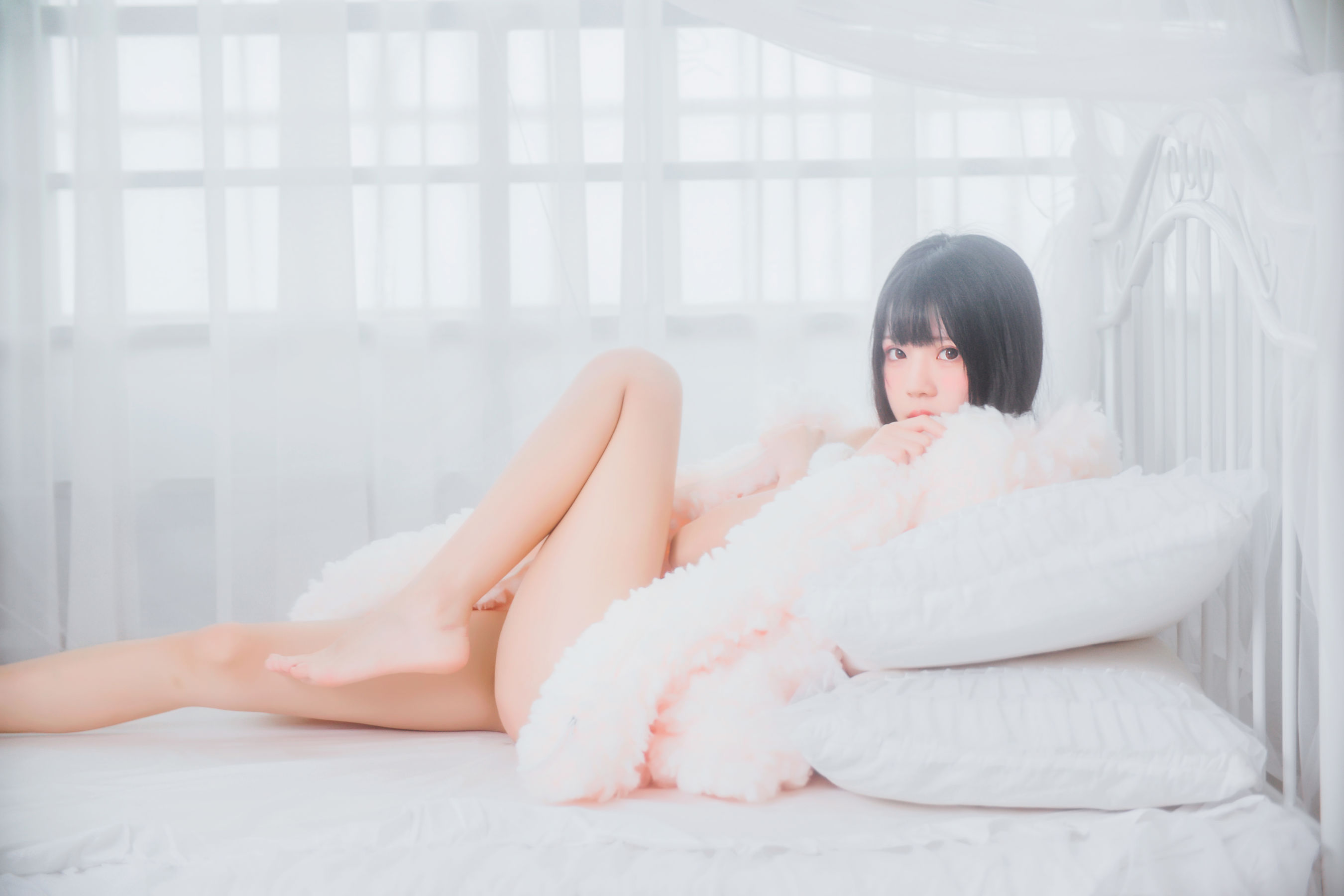 图片[8]-桜桃喵 冬眠系列 纯白私房-秀臀网-高品质图集网