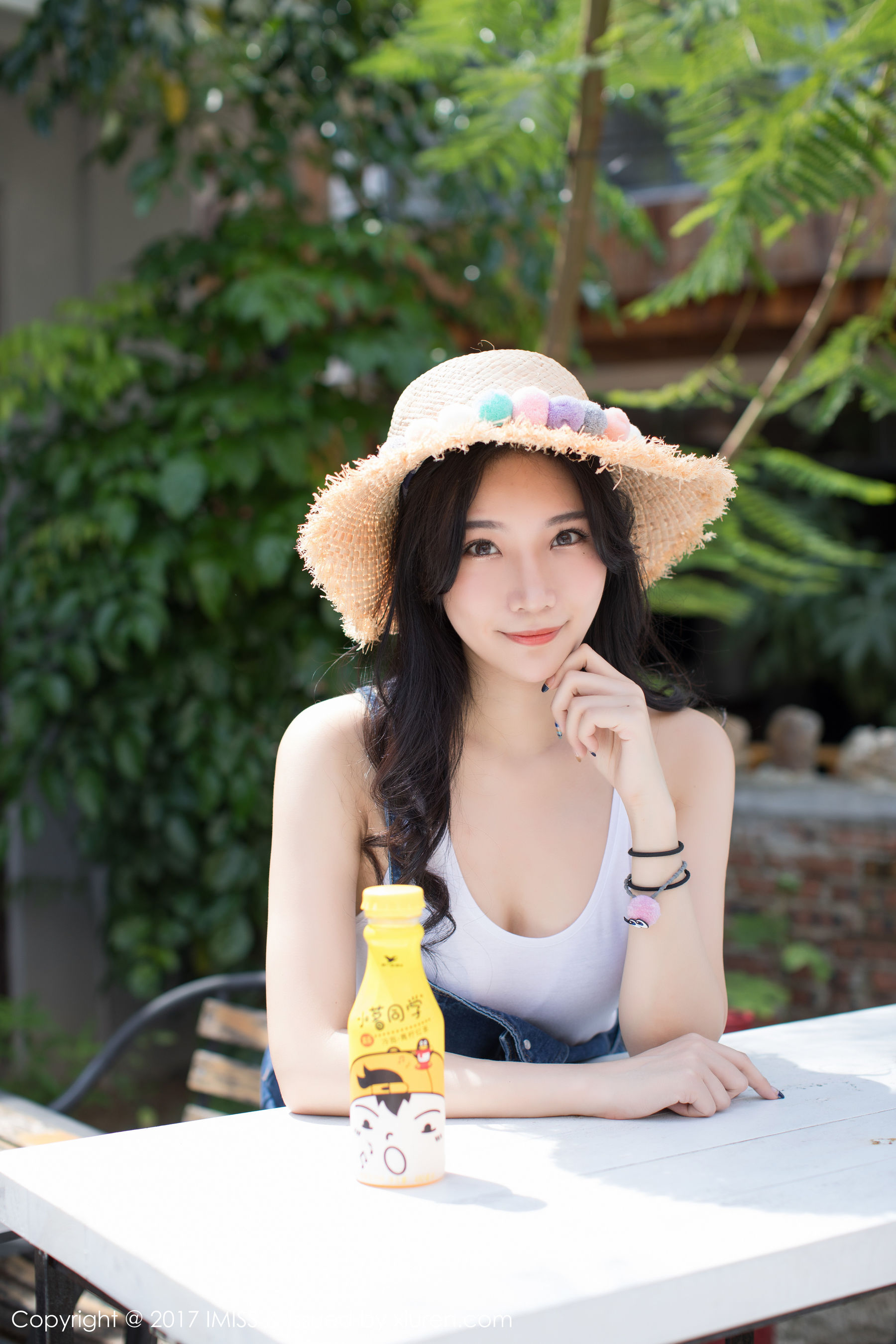 图片[9]-小狐狸Sica《牛仔短裤小清新系列》 [爱蜜社IMISS] VOL.180-秀臀网-高品质图集网