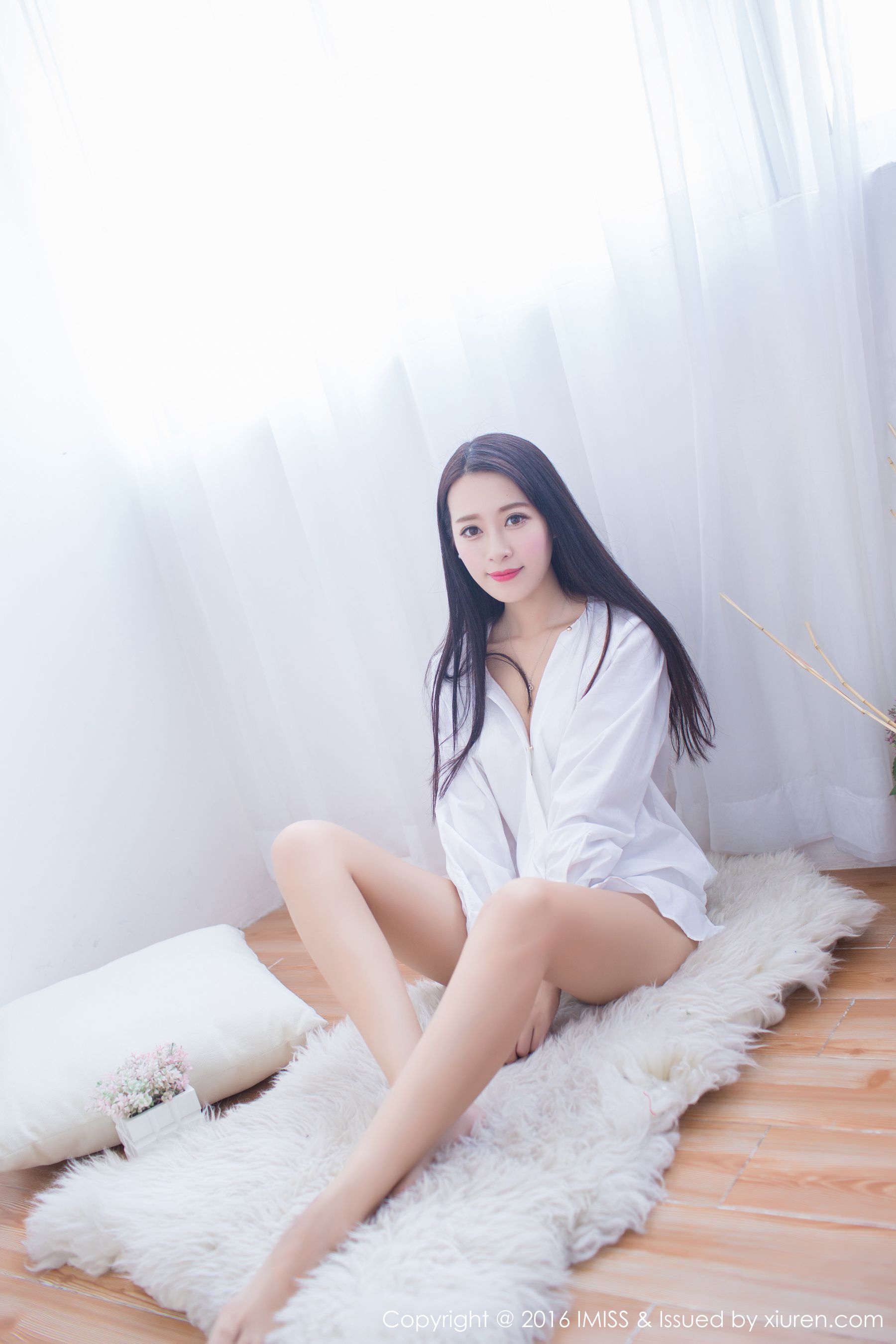 图片[7]-王曼妮好Q《性感睡衣 白衬衫系列》 [爱蜜社IMiss] Vol.137-秀臀网-高品质图集网