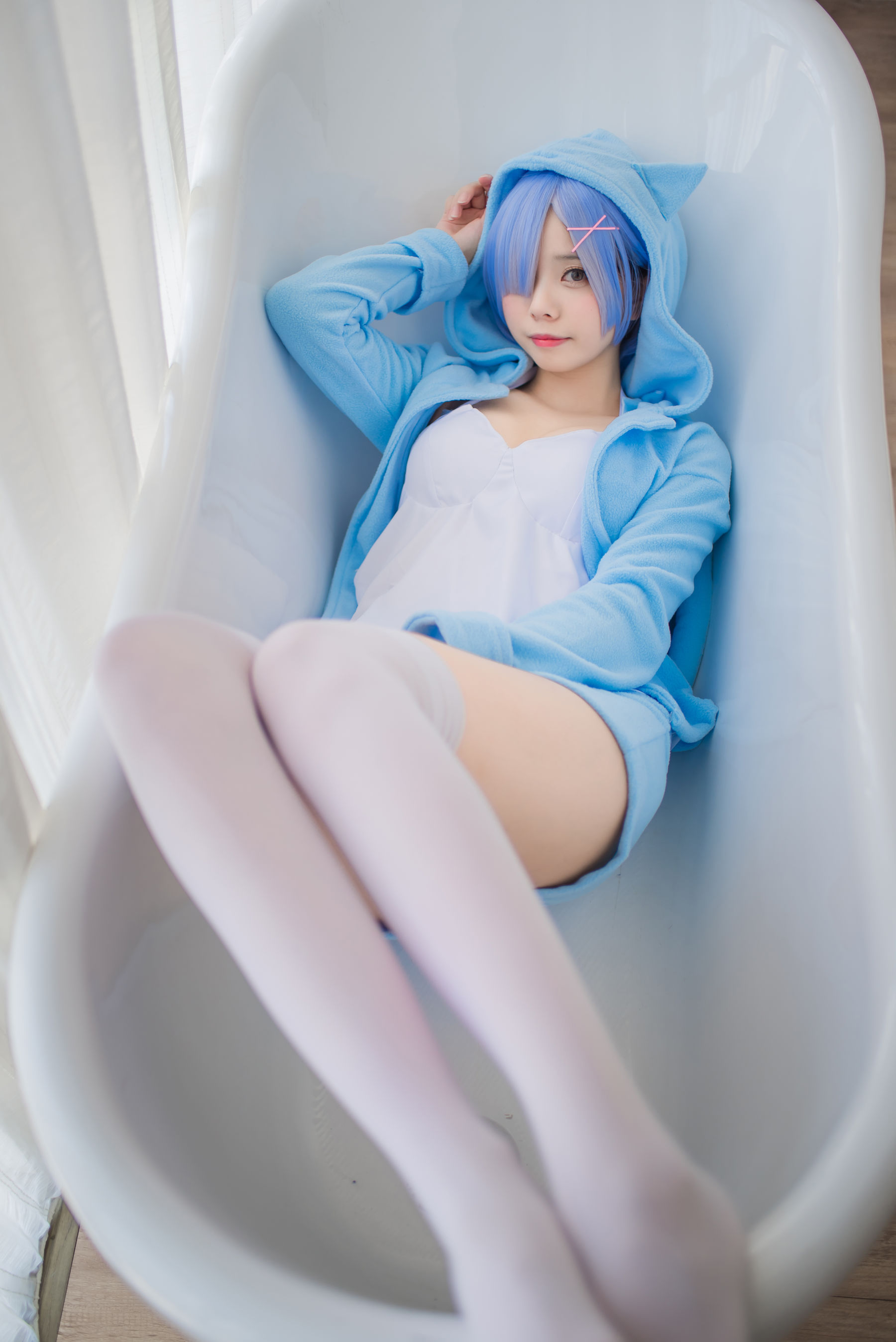 图片[7]-萌系小野妹子w 蕾姆 蓝色精灵-秀臀网-高品质图集网