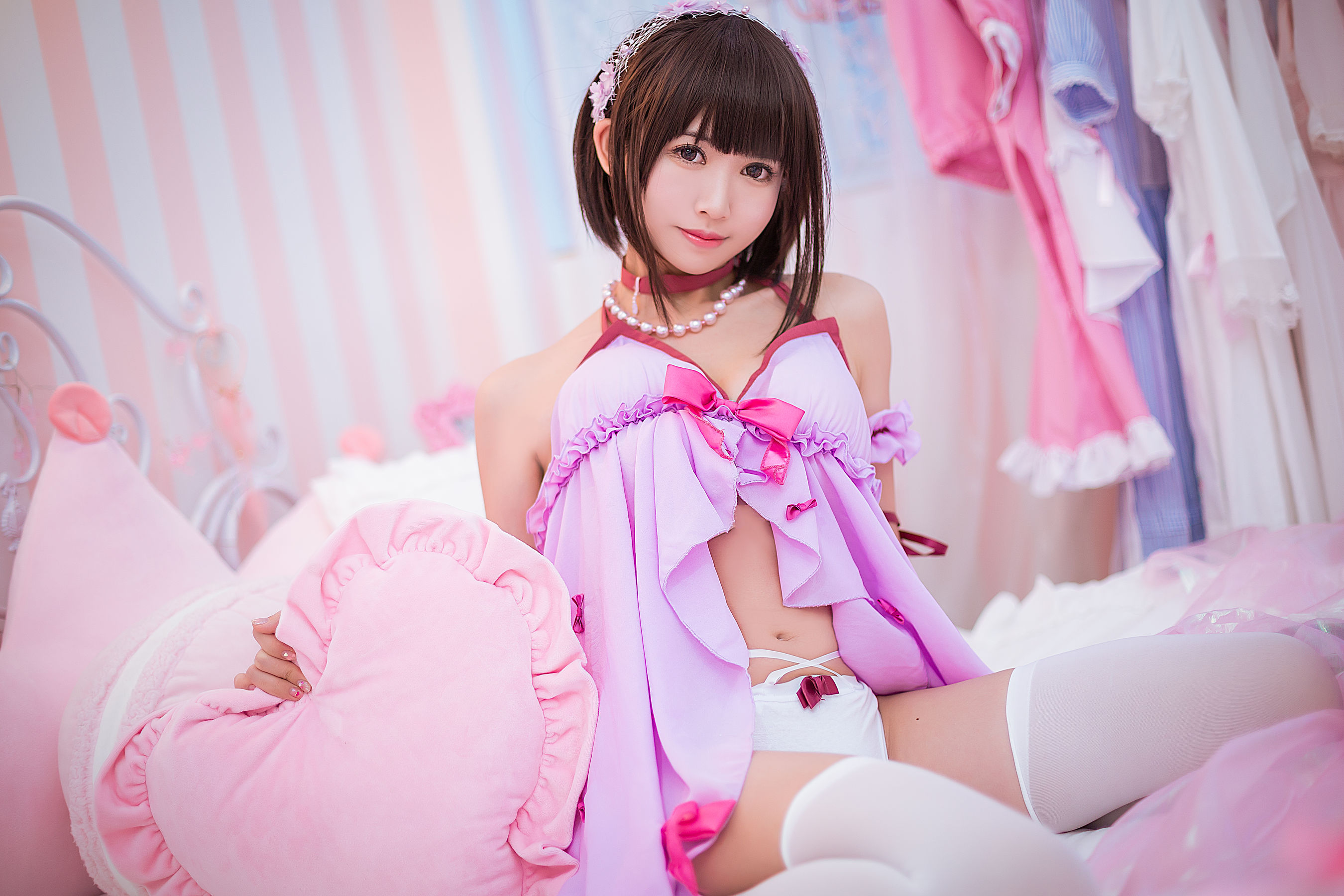 图片[2]-超人气Coser鳗鱼霏儿 圣人惠 睡衣-蕾丝百合网-美图分享,Cosplay美图,私房写真,套图下载