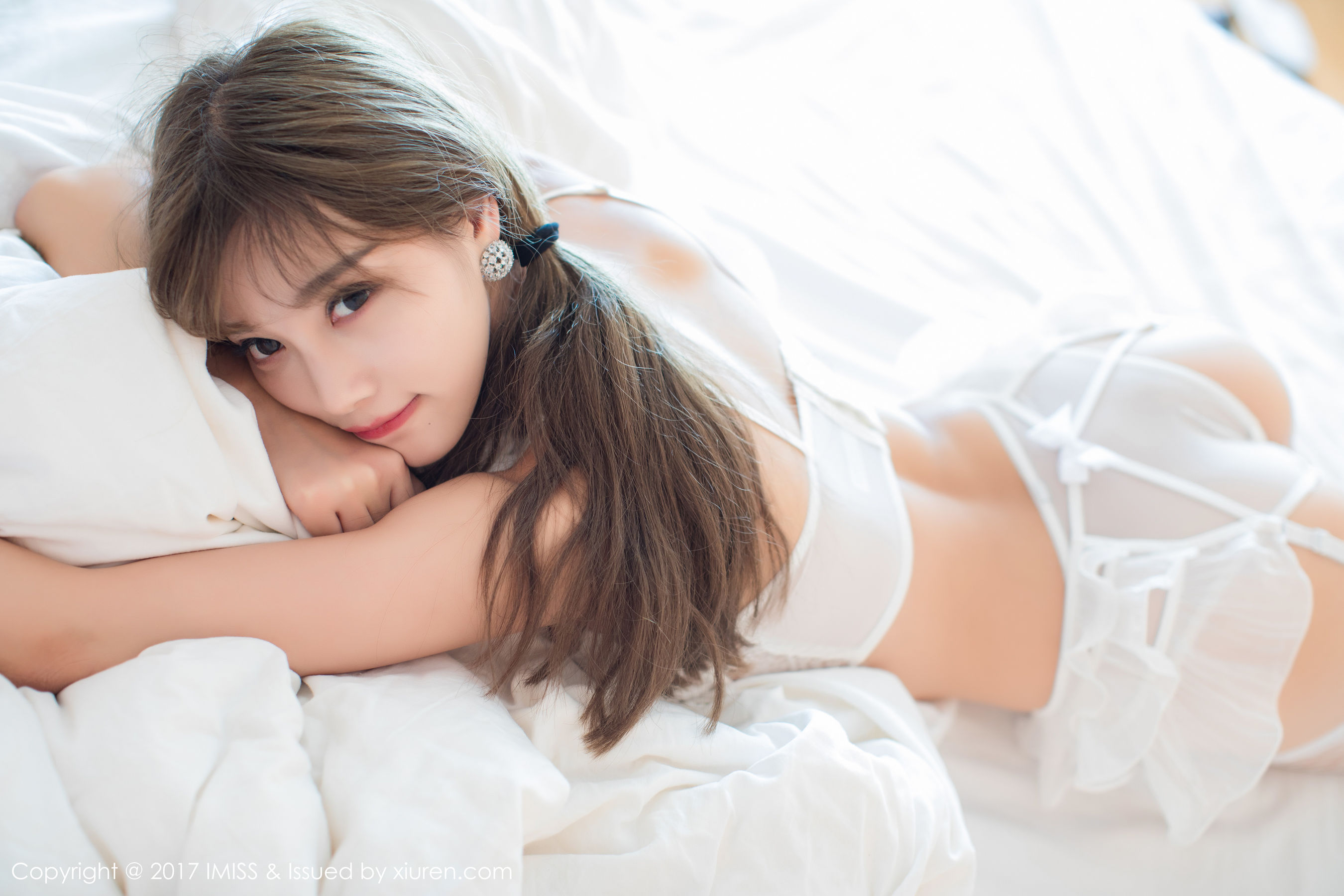 图片[9]-杨晨晨sugar《蕾丝网袜与性感比基尼》 [爱蜜社IMiss] Vol.183-秀臀网-高品质图集网