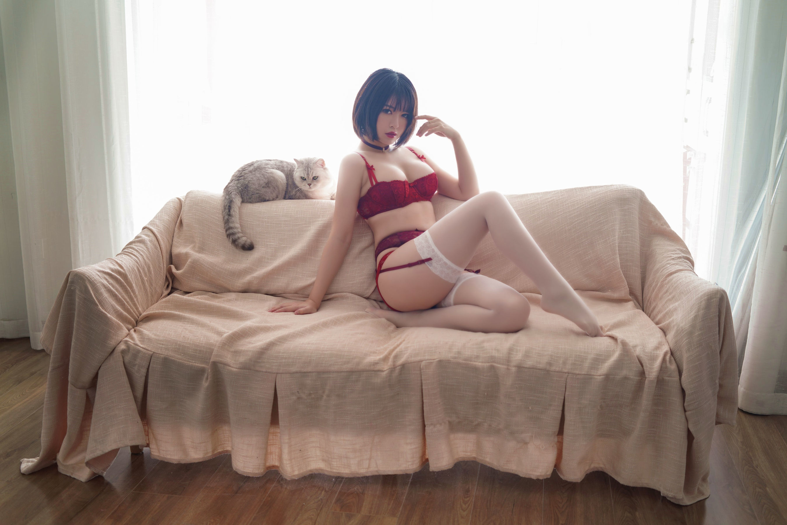 图片[2]-半半子 赤红 AKABENI BANBANKO Vol.02-蕾丝百合网-美图分享,Cosplay美图,私房写真,套图下载