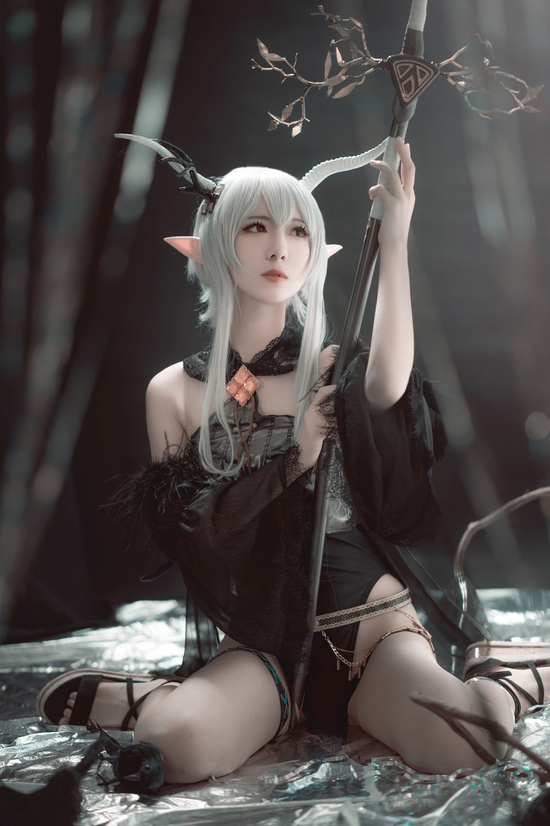 图片[8]-小姐姐弥音音ww 明日方舟 闪灵-秀臀网-高品质图集网