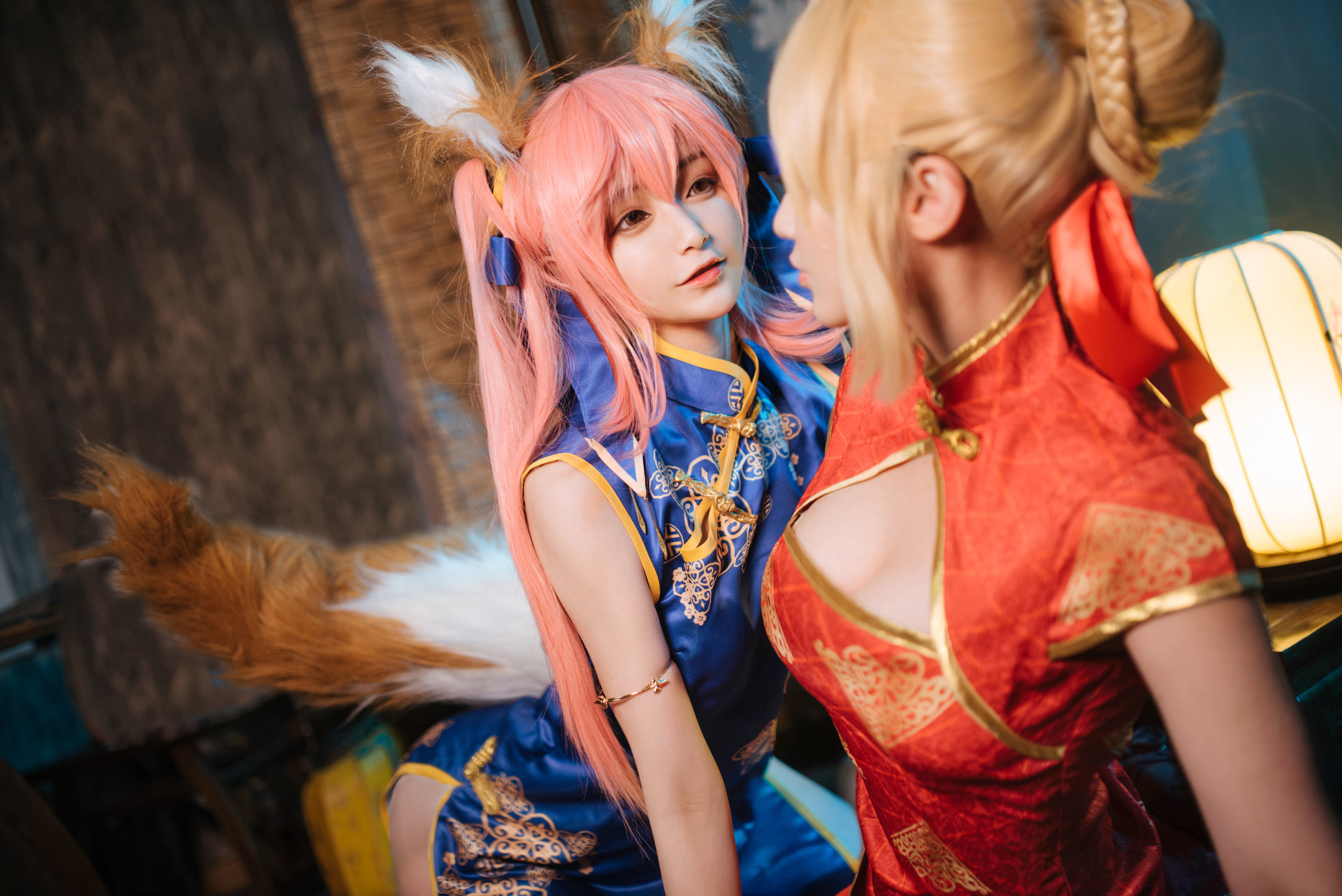 图片[2]-动漫博主铁板烧鬼舞w 玉藻前旗袍-蕾丝百合网-美图分享,Cosplay美图,私房写真,套图下载