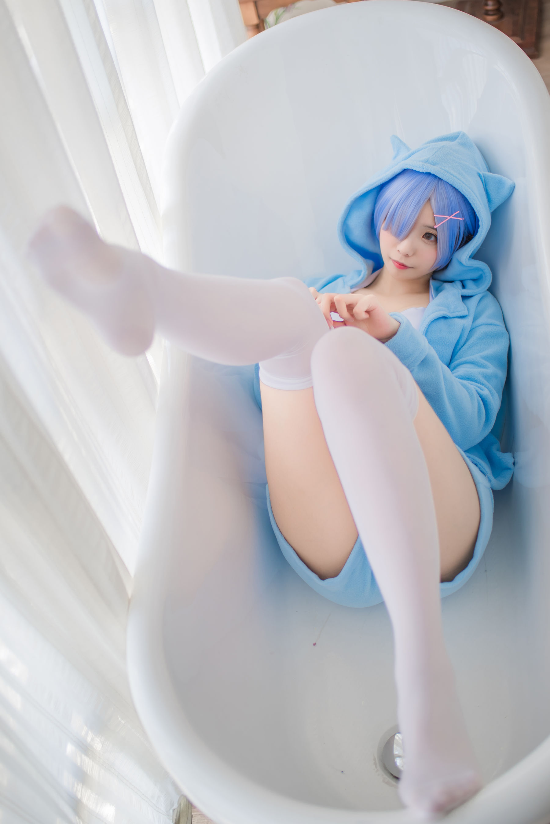 图片[8]-萌系小野妹子w 蕾姆 蓝色精灵-秀臀网-高品质图集网