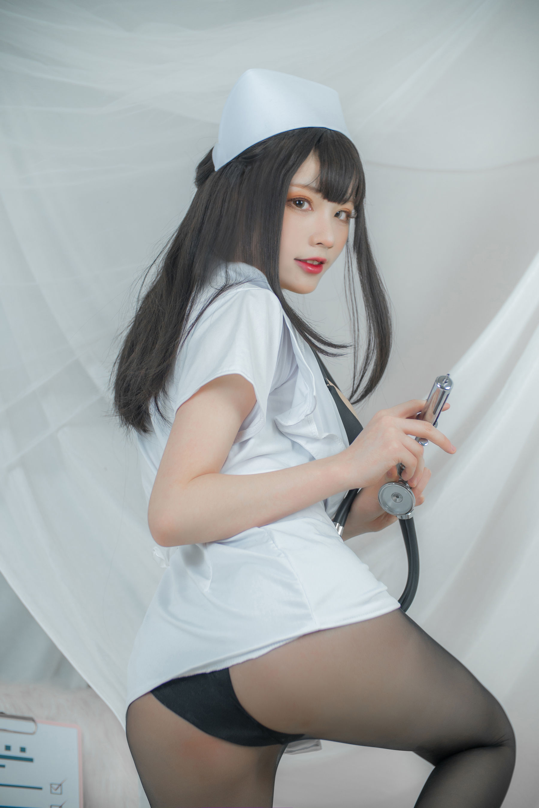 图片[8]-起司块wii写真 白色护士-秀臀网-高品质图集网