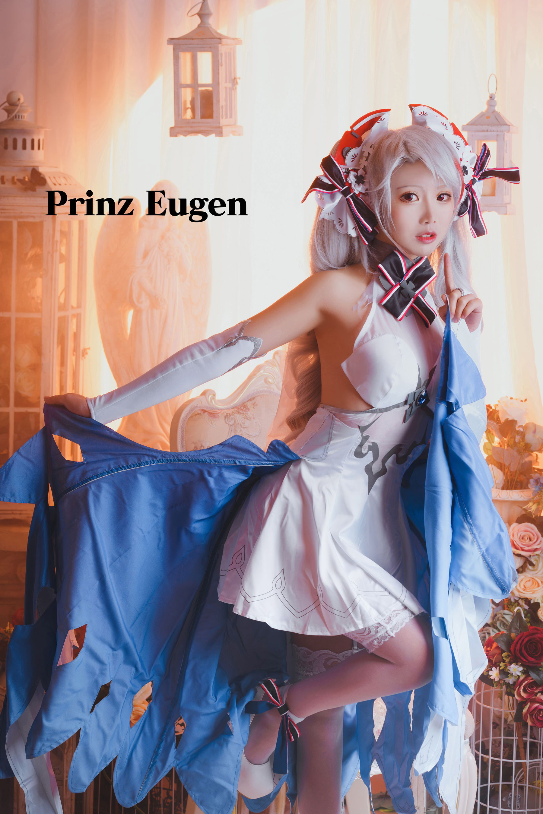 图片[9]-可爱人气Coser面饼仙儿 欧根花嫁-秀臀网-高品质图集网