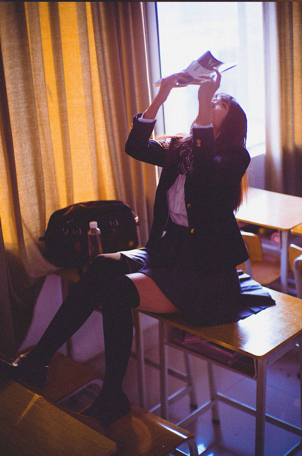 图片[9]-萌系小野妹子w 冬装JK-秀臀网-高品质图集网