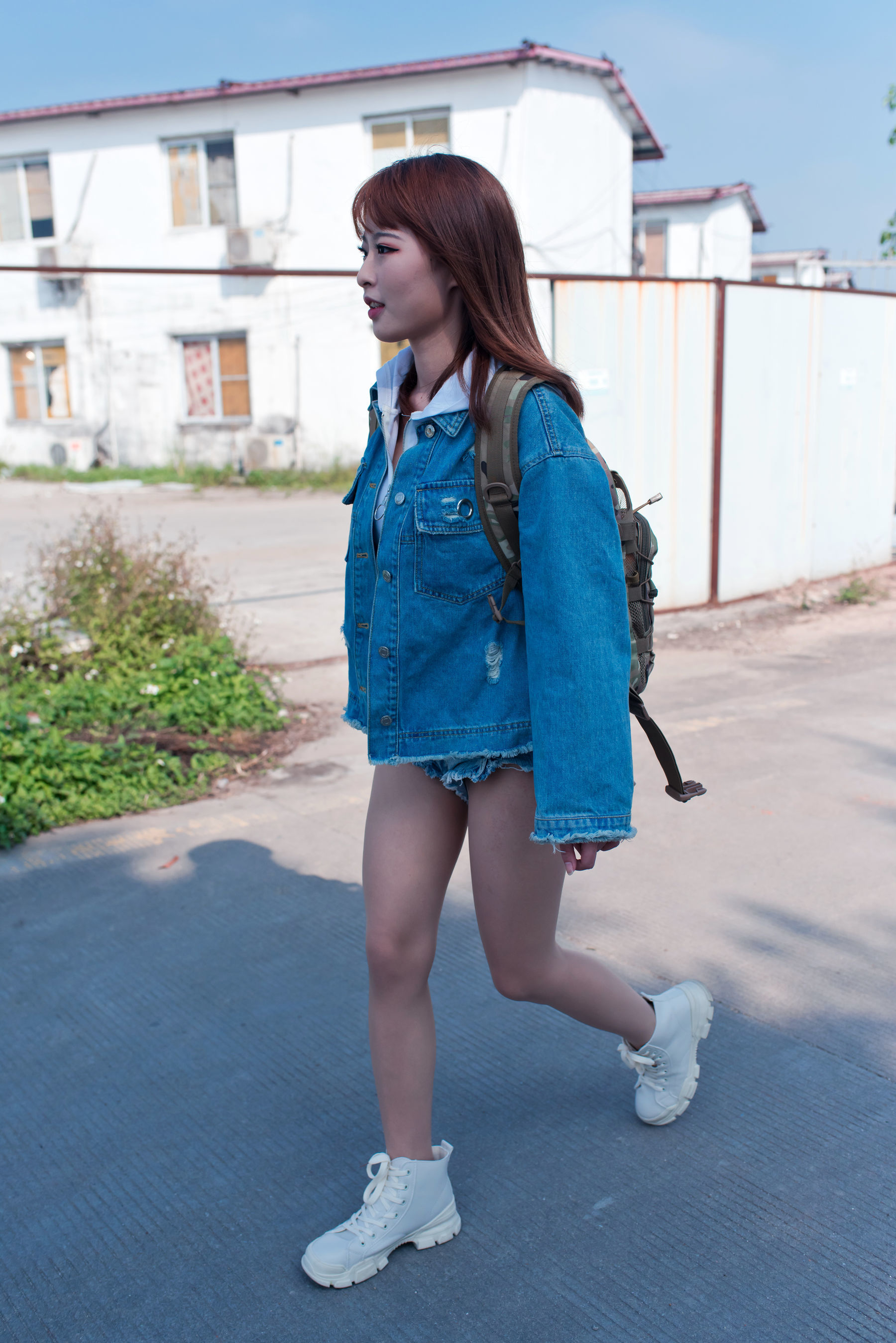 图片[8]-尤物清水由乃 御风街拍 轻水海鸥岛RS牛仔街拍-秀臀网-高品质图集网