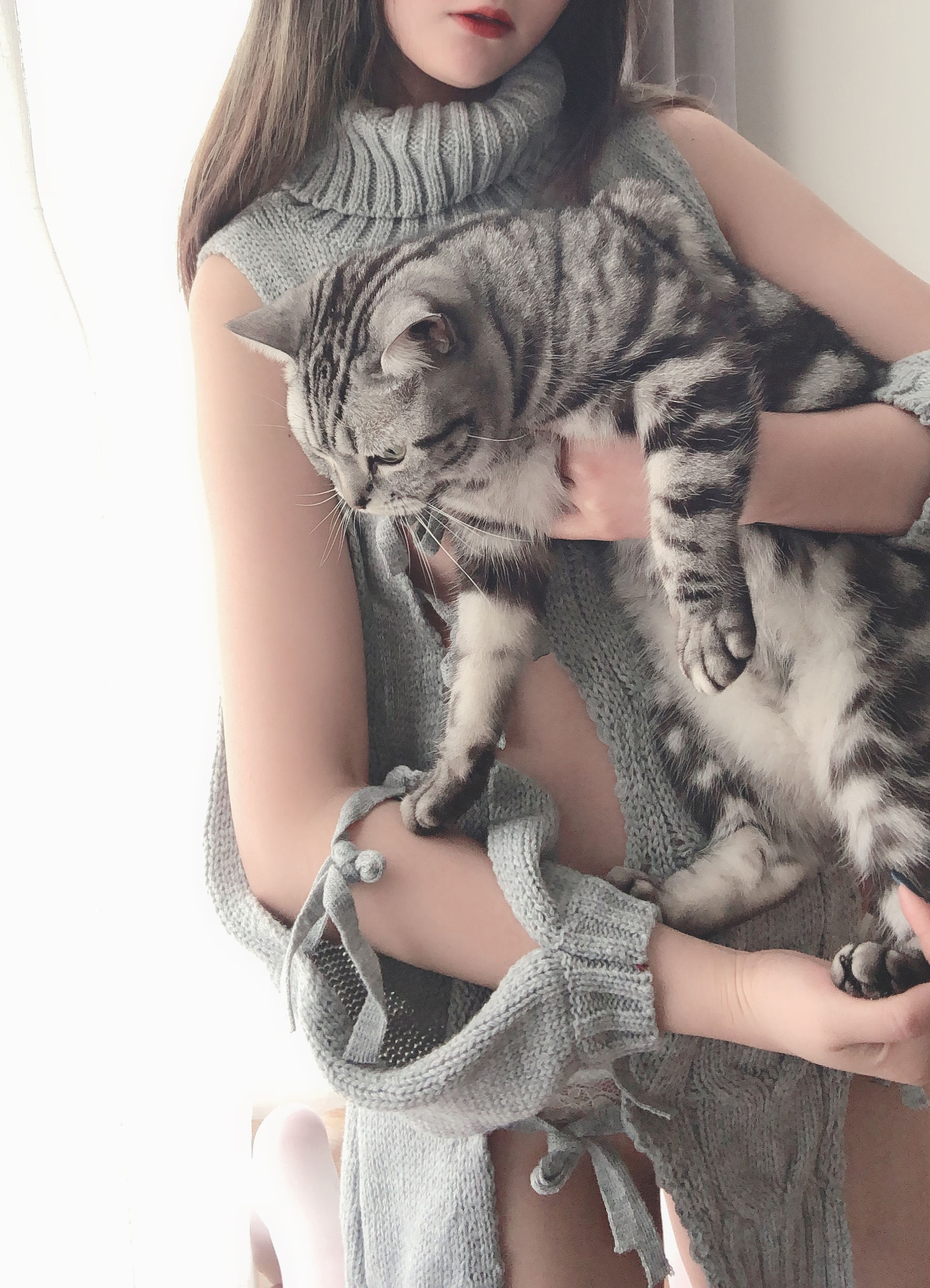 图片[9]-萌妹是青水 露背毛衣-秀臀网-高品质图集网