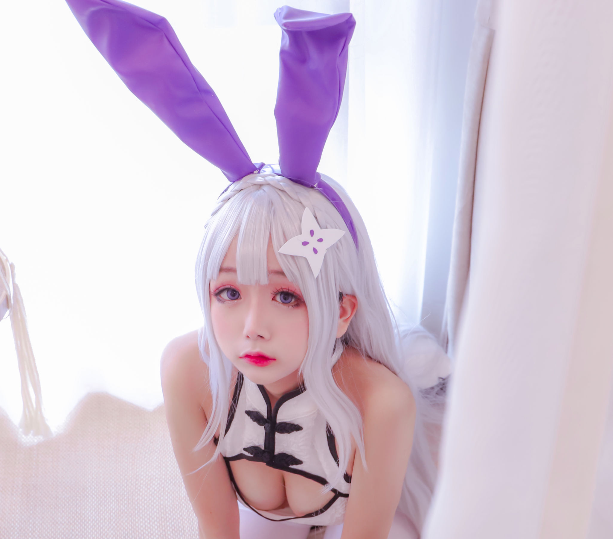 图片[7]-Cosplay日奈娇 白旗袍-秀臀网-高品质图集网