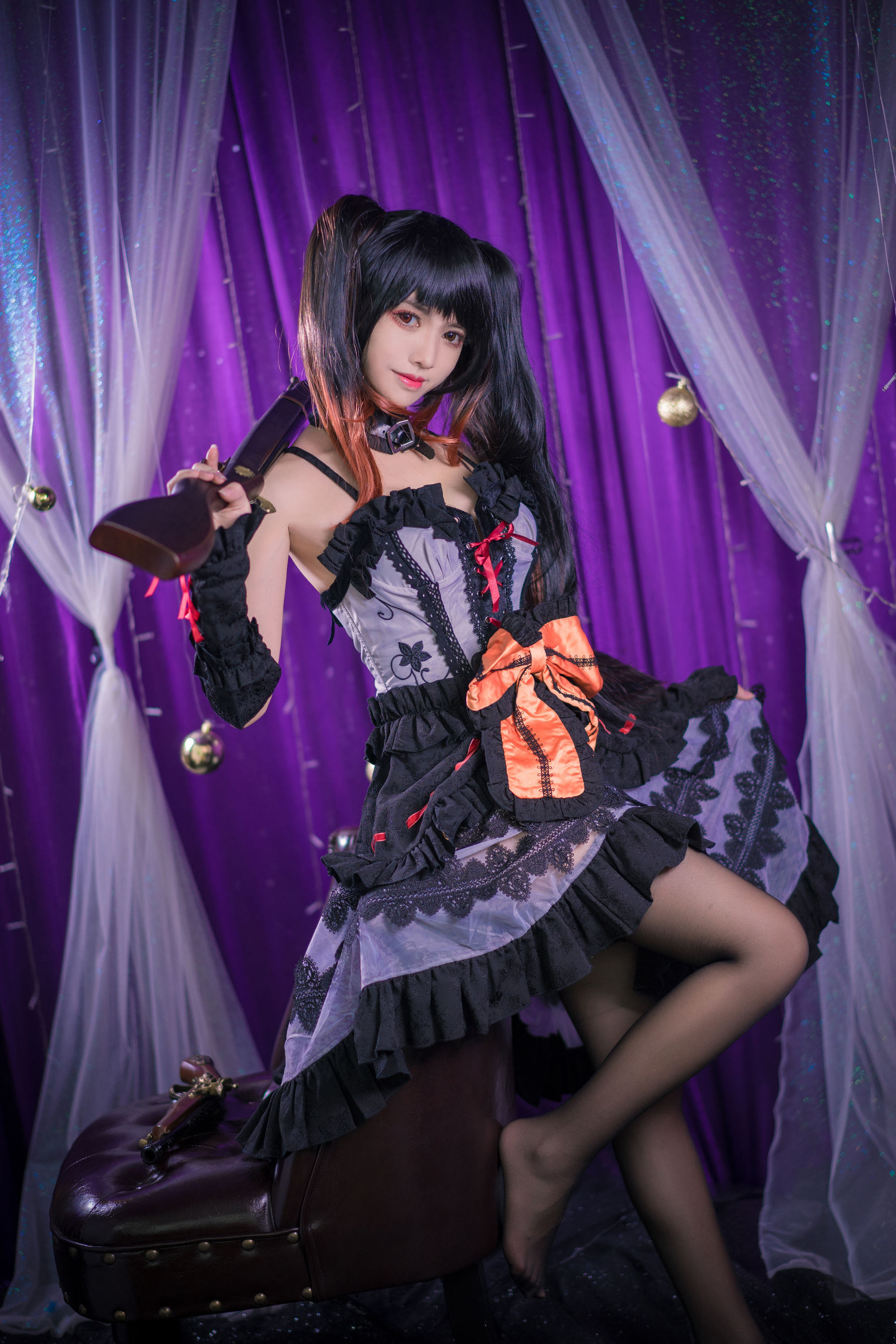 图片[9]-超人气Coser鳗鱼霏儿 狂三系列 灵装-秀臀网-高品质图集网