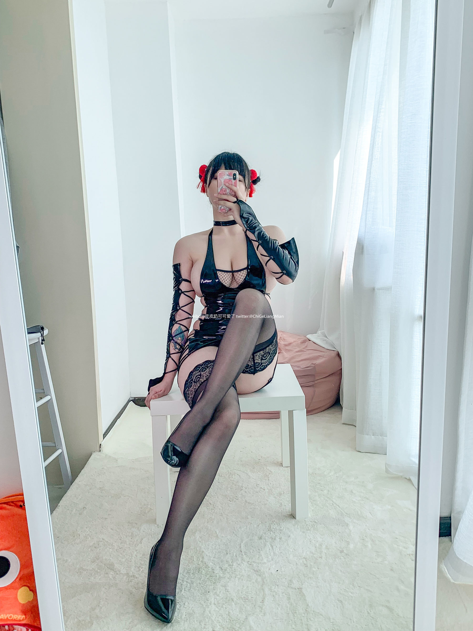 图片[9]-皮皮奶可可爱了啦 忍者皮衣-秀臀网-高品质图集网