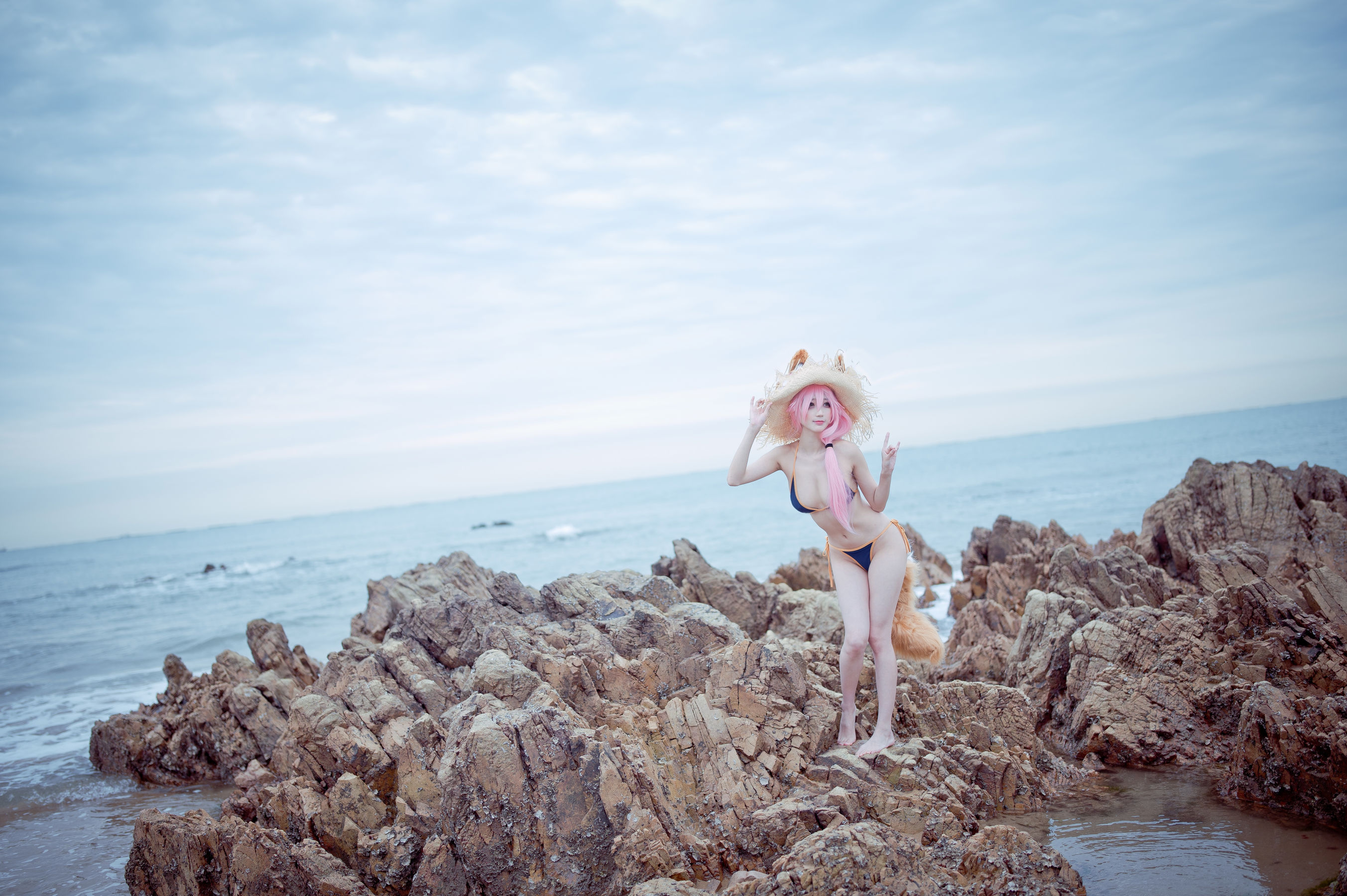 图片[8]-[网红COSER写真] 周叽是可爱兔兔 – 小玉泳装-秀臀网-高品质图集网