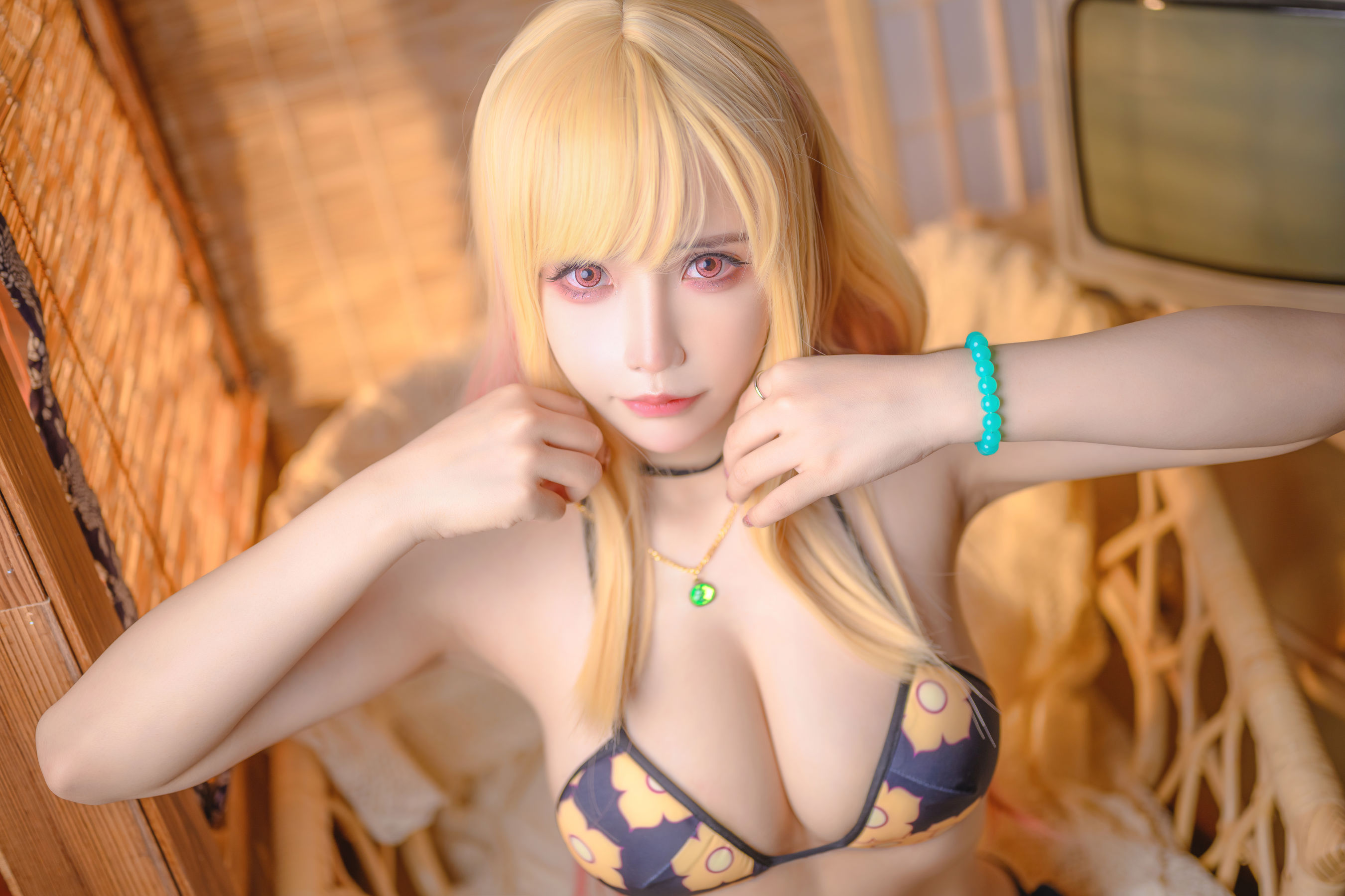图片[2]-[网红COSER] 二次元妹子抱走莫子aa – 喜多川泳装-蕾丝百合网-美图分享,Cosplay美图,私房写真,套图下载