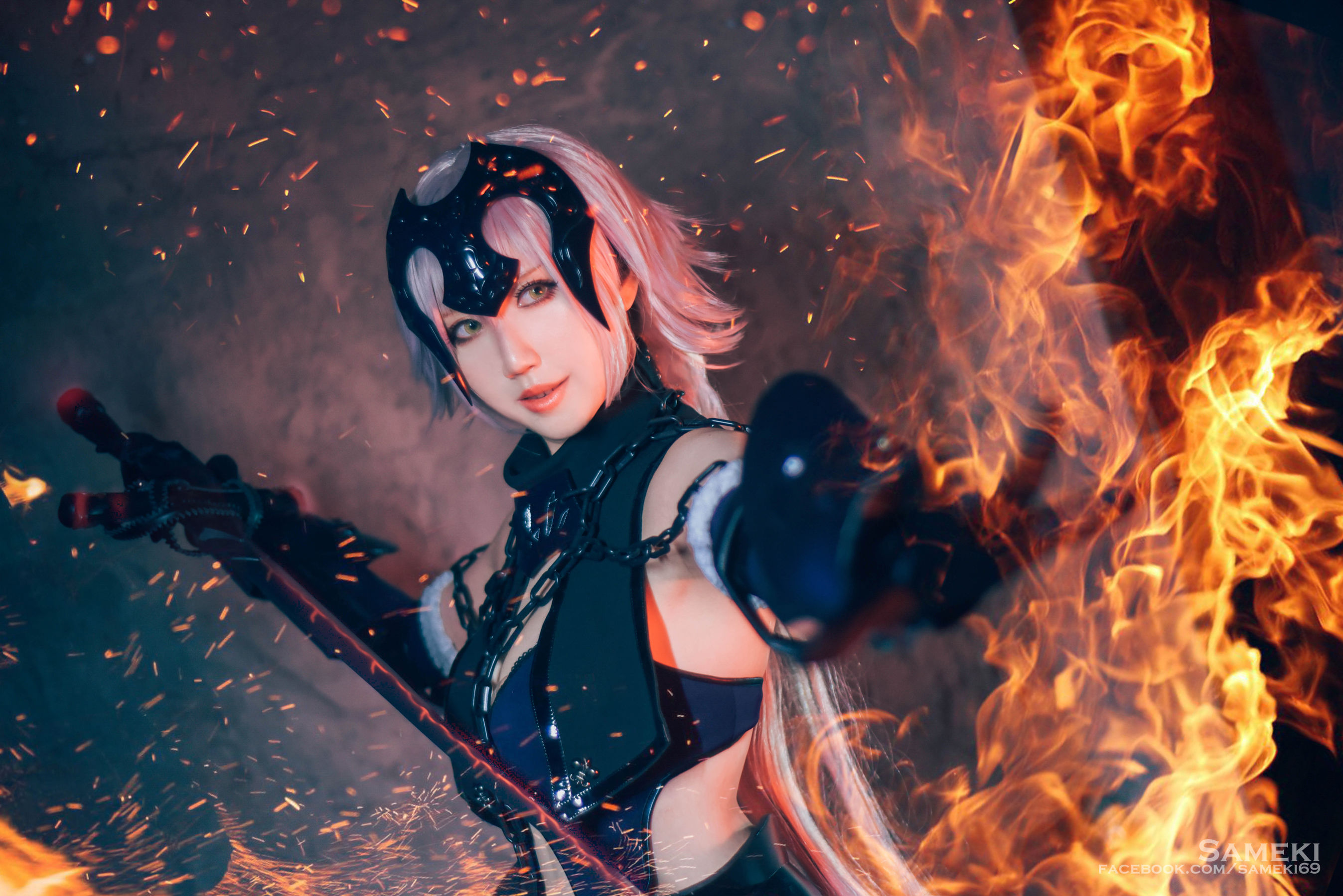 图片[7]-[福利COS] Sameki – 黑贞德-秀臀网-高品质图集网