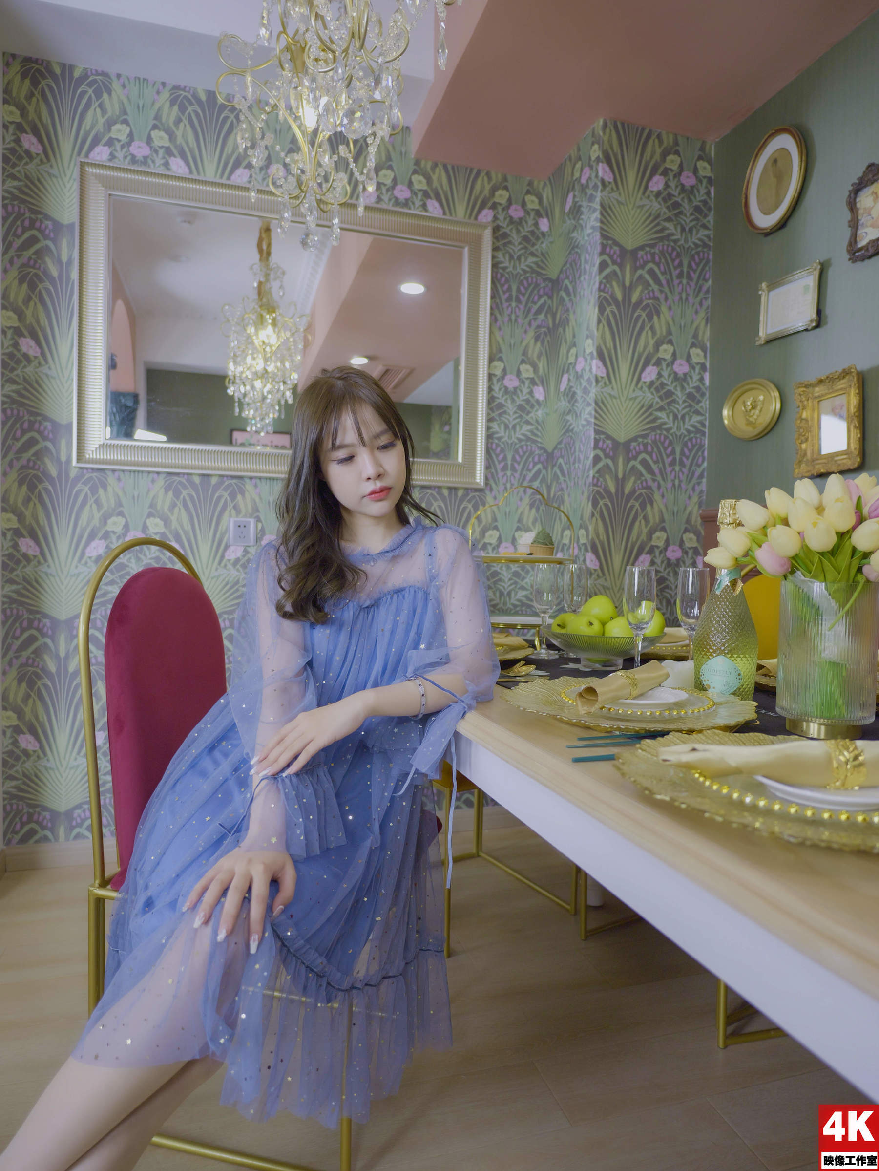 图片[3]-[丽柜Ligui] 小琳琳 法式幽默-秀臀网-高品质图集网