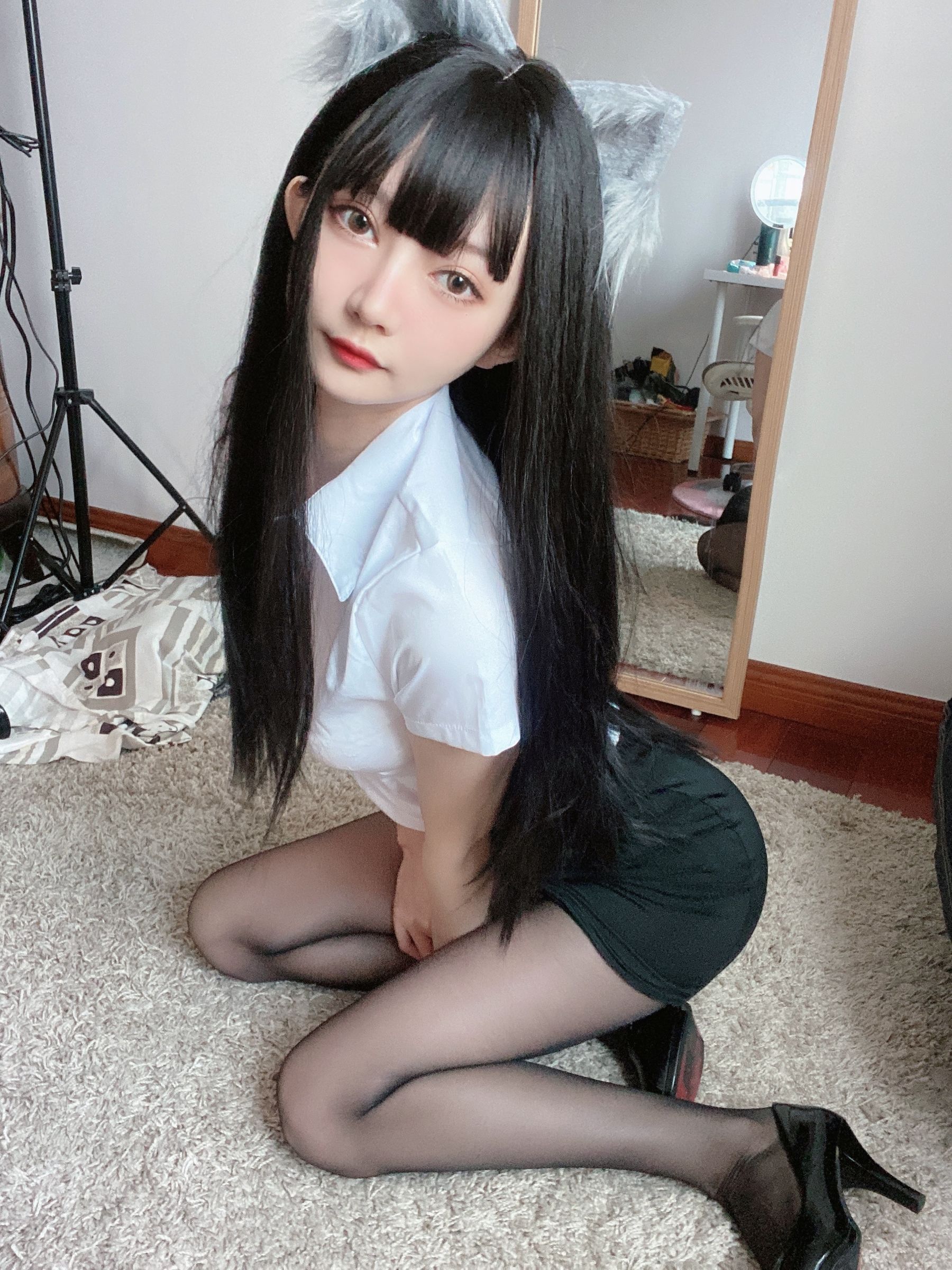 图片[8]-[福利COS] 51酱 – OL衬衣-秀臀网-高品质图集网