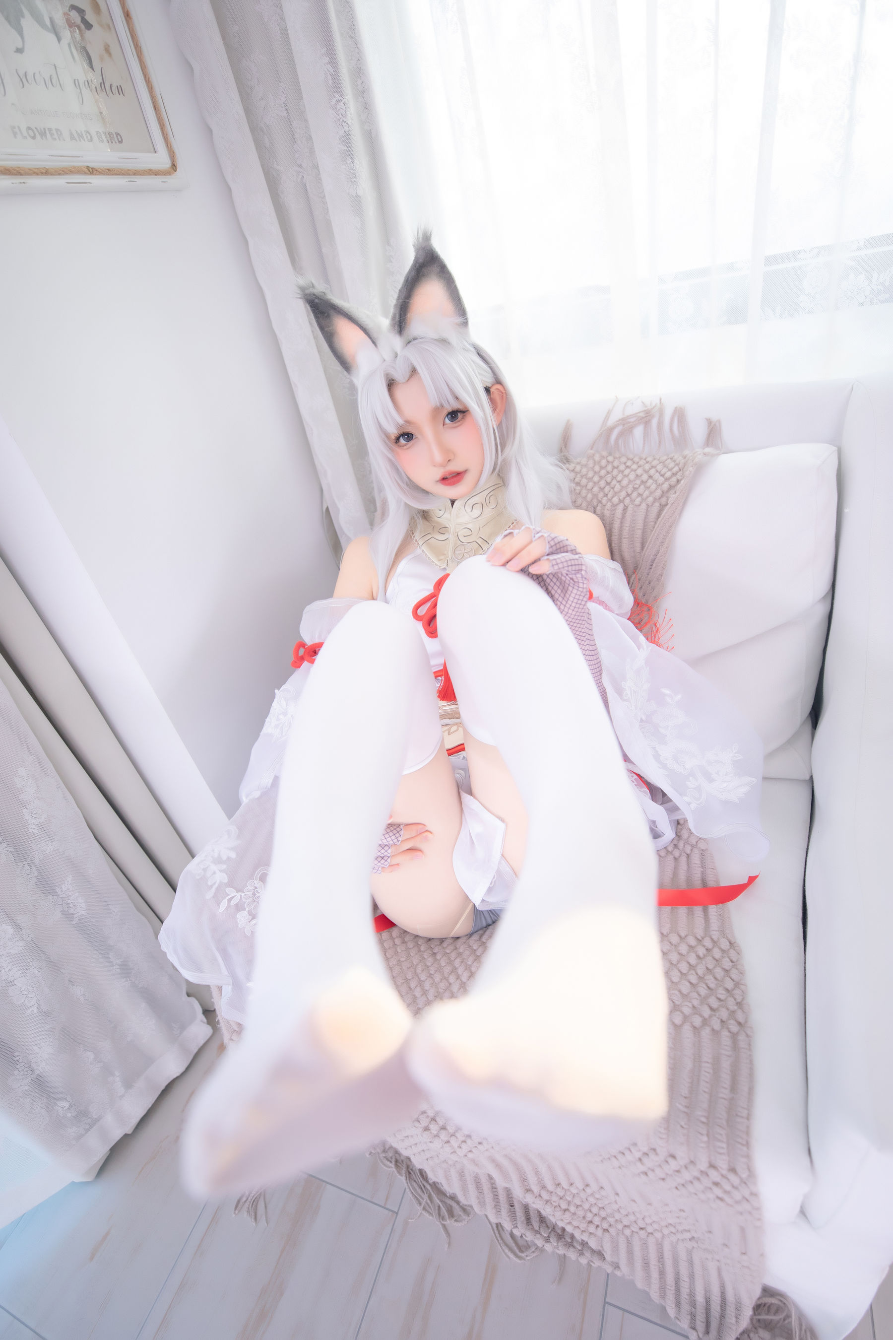 图片[3]-[网红COS] 萝莉神楽板真冬 白丝胡桃-蕾丝百合网-美图分享,Cosplay美图,私房写真,套图下载