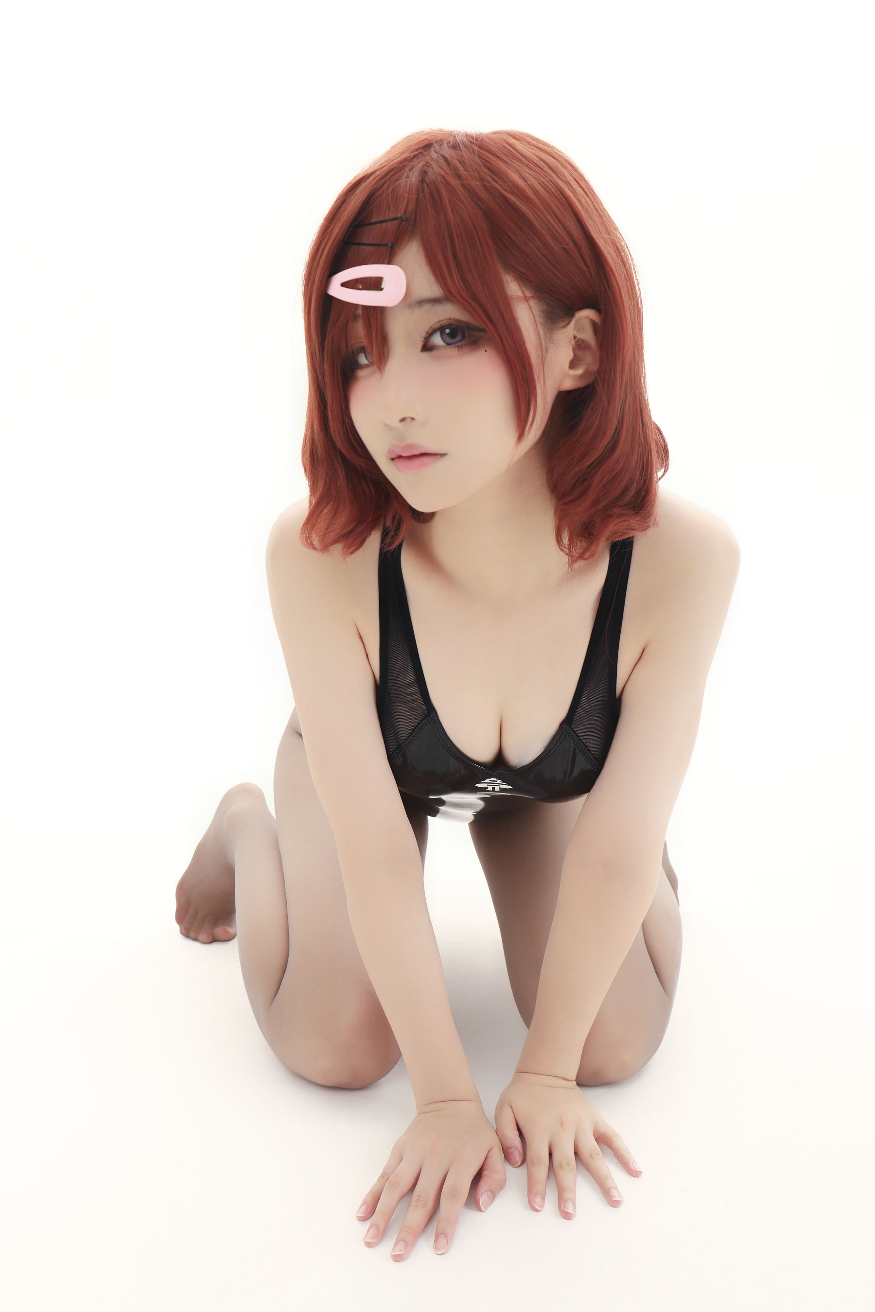 图片[8]-[福利COS] 幼愛youmeko – 樋口円香竞泳无衬衫灰丝-秀臀网-高品质图集网