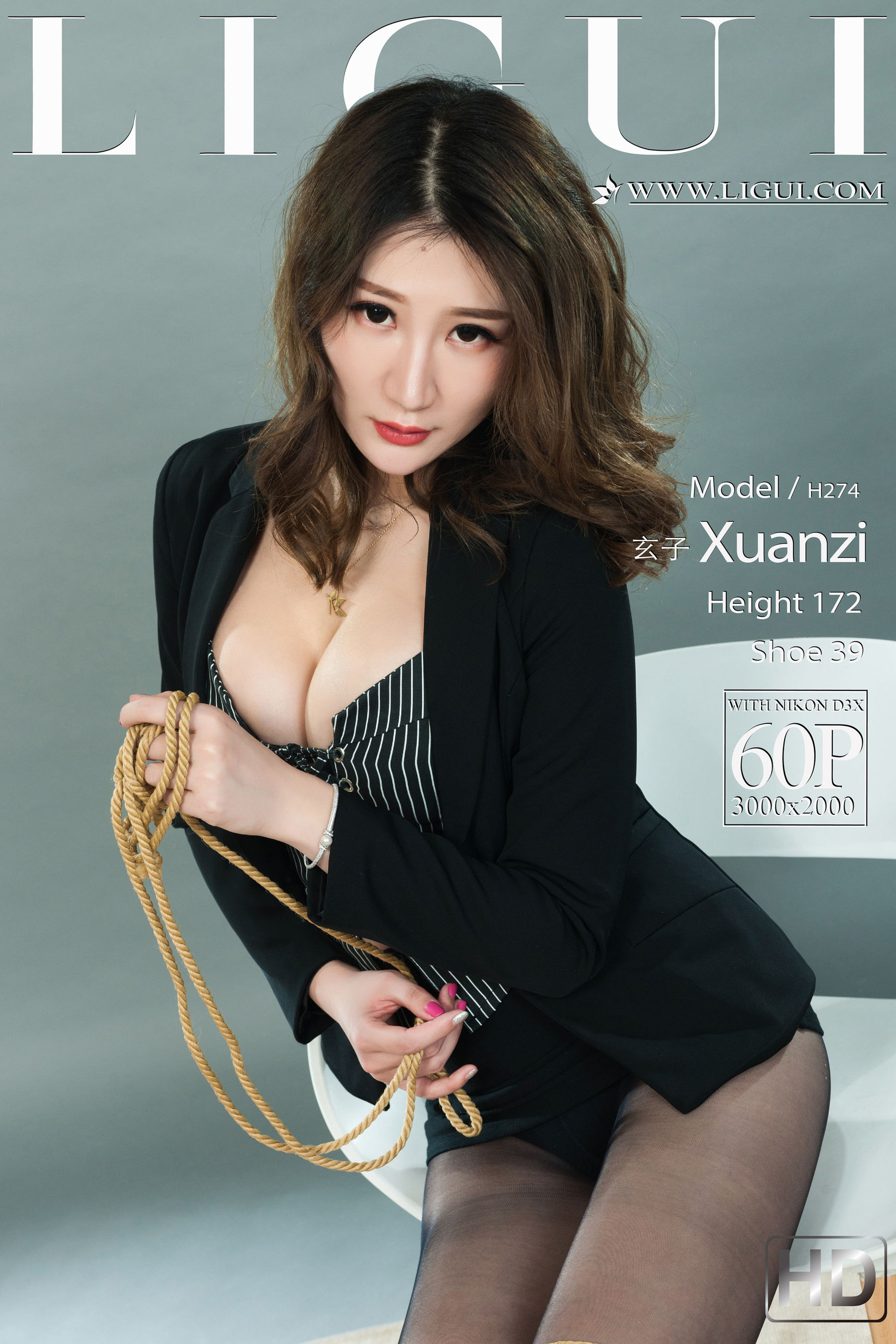 图片[1]-[丽柜LIGUI] 玄子 紧缚丽莲-秀臀网-高品质图集网