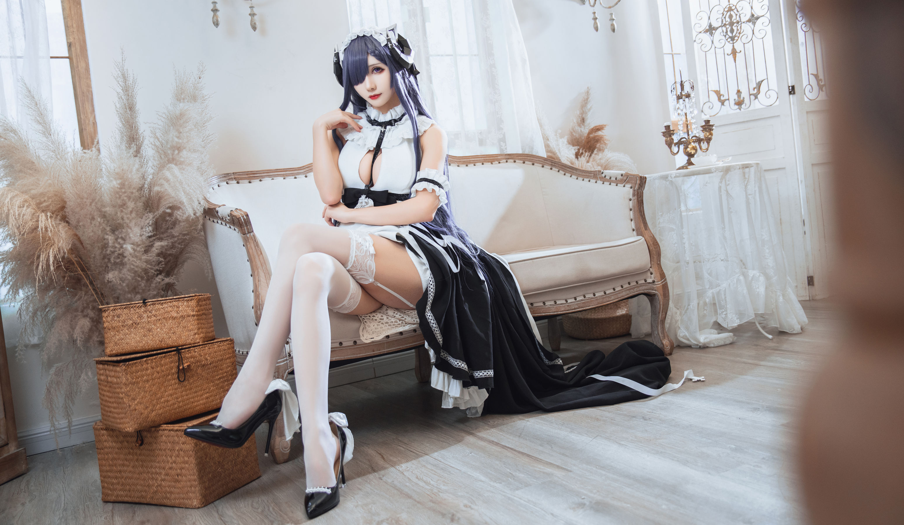 图片[2]-[福利COS] masaki雅祈 – 碧蓝奥古斯特-蕾丝百合网-美图分享,Cosplay美图,私房写真,套图下载