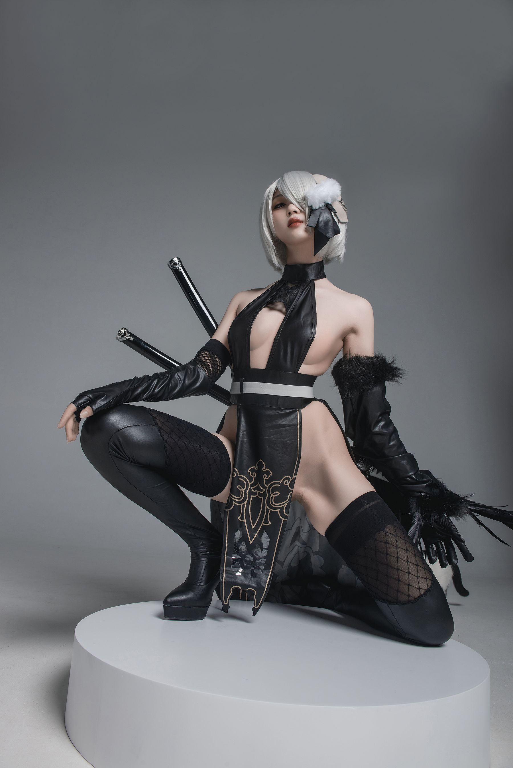 图片[3]-[福利COS] 瓦斯塔亚小龙虾 – 2号B型 忍者-蕾丝百合网-美图分享,Cosplay美图,私房写真,套图下载