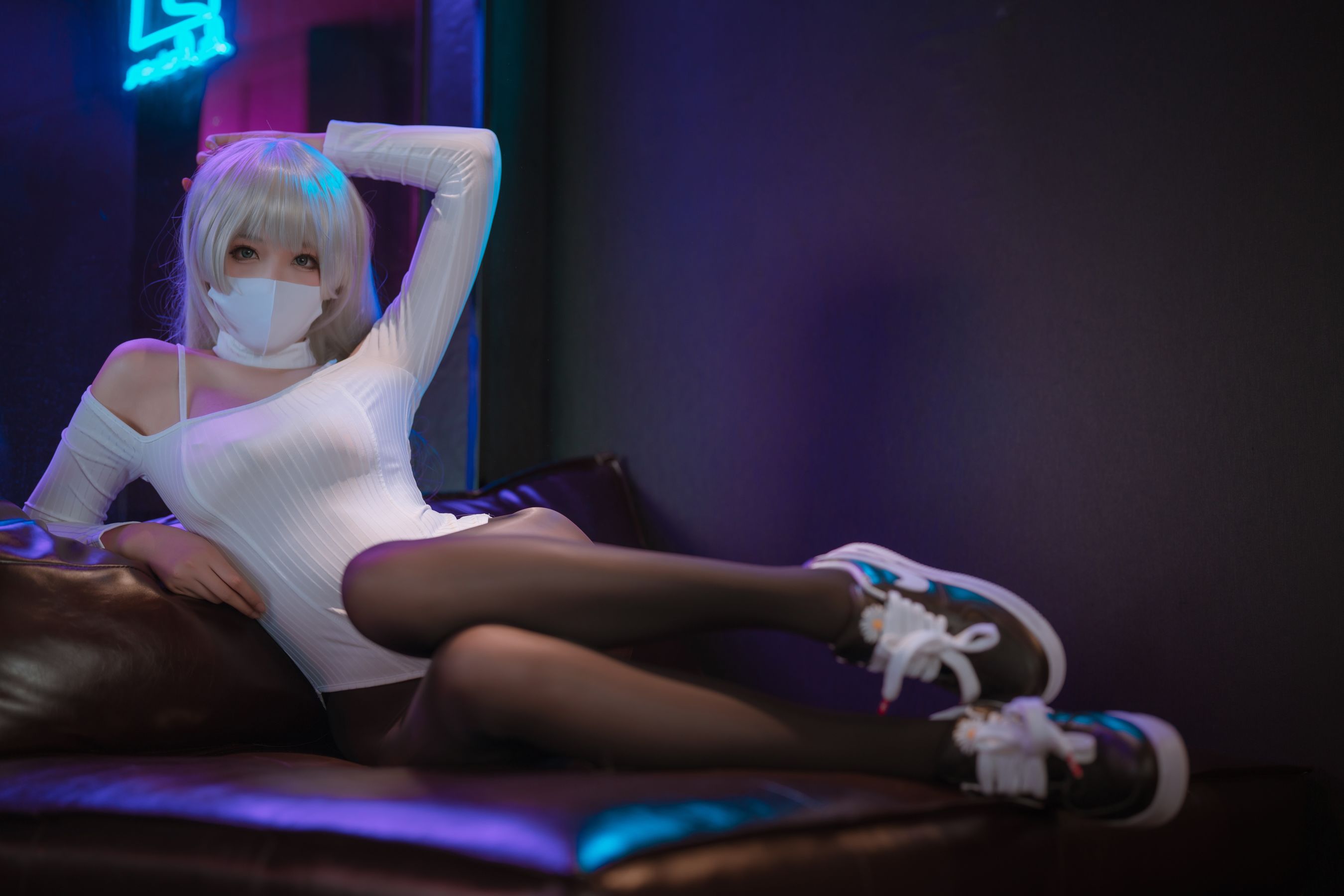 图片[9]-[福利COS] 轩萧学姐 – 高开叉运动鞋 茑-秀臀网-高品质图集网