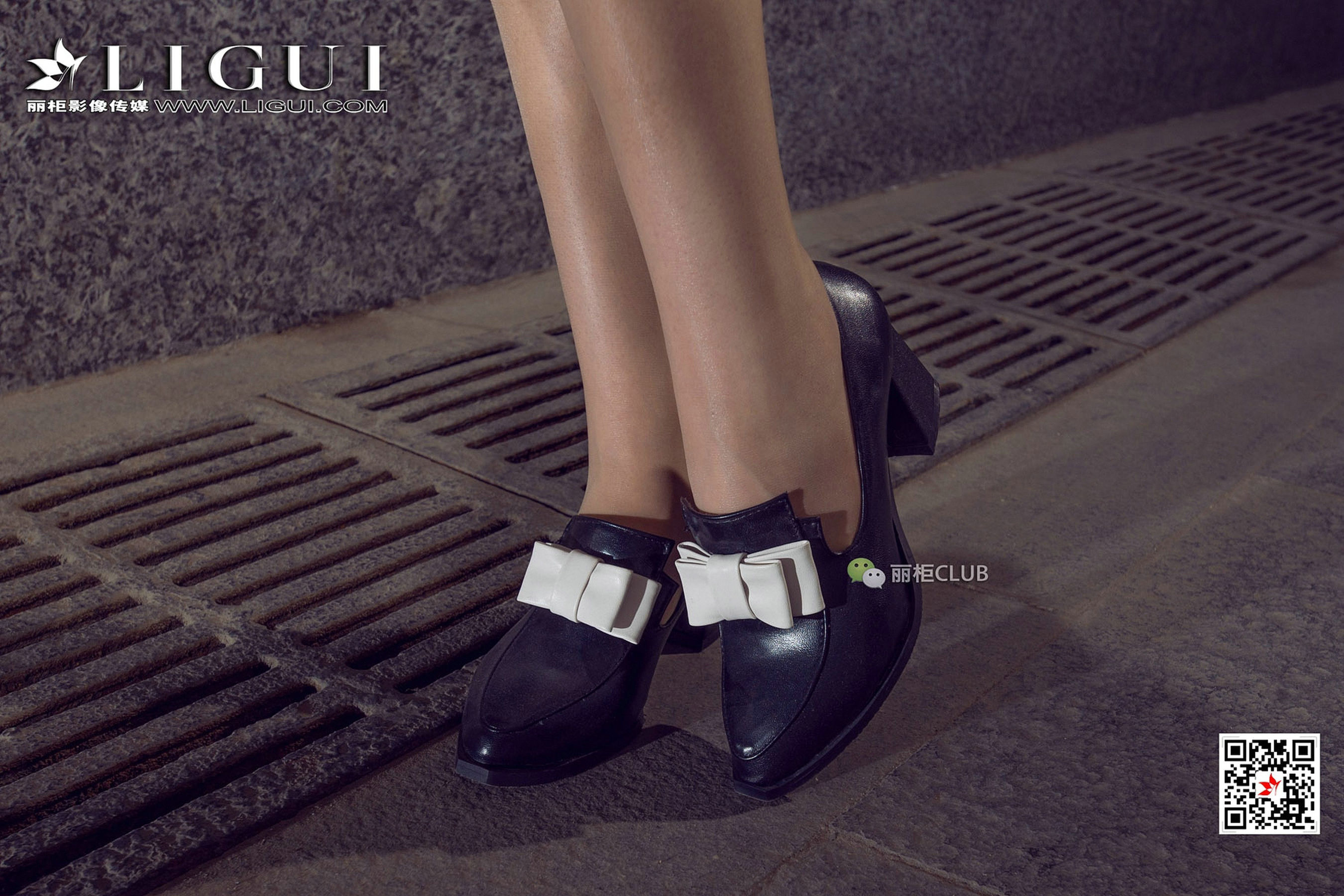 图片[9]-Model 允儿《连衣裙街拍美腿丝足》 [丽柜Ligui]-秀臀网-高品质图集网