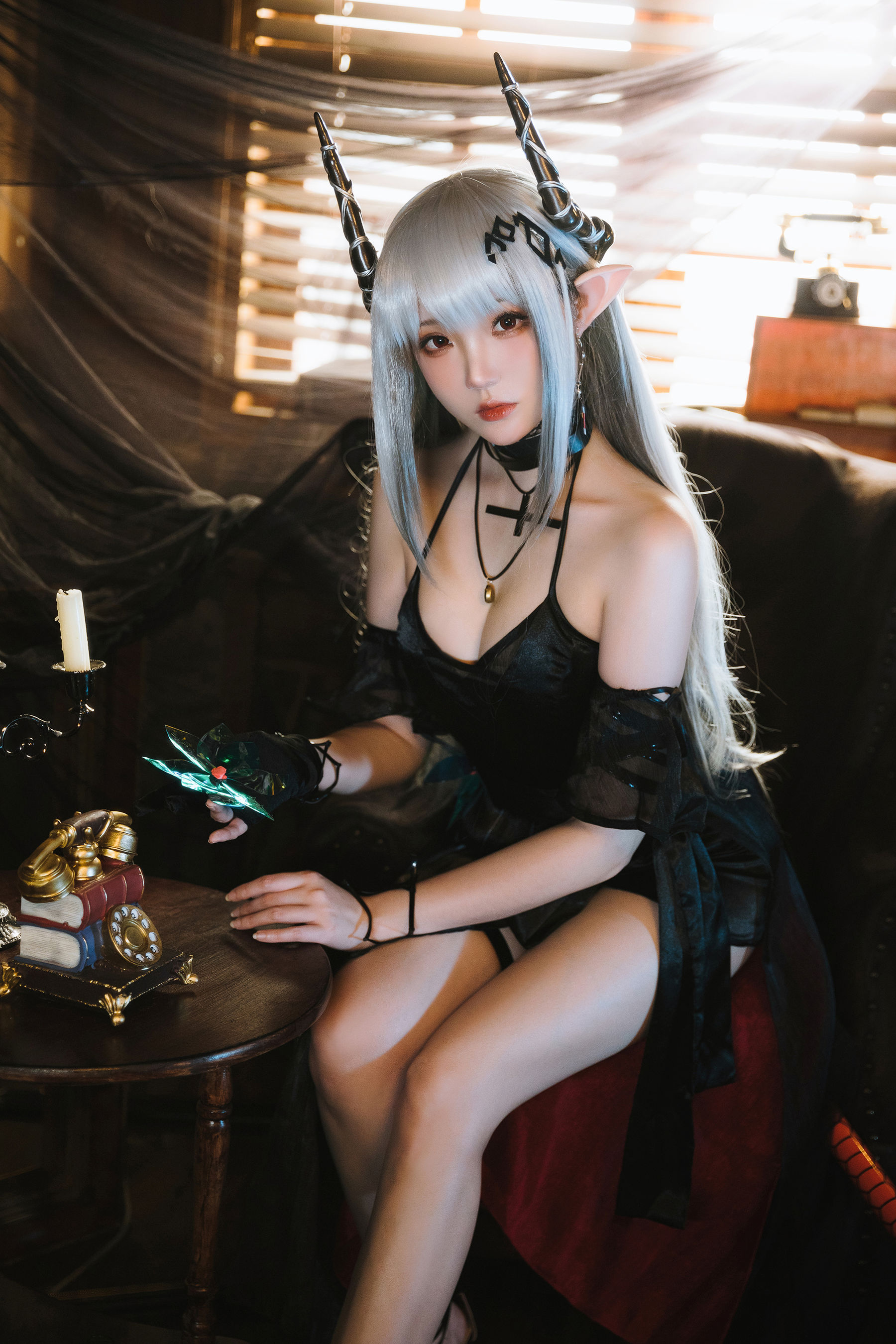 图片[3]-Coser瓜希酱福利 – 明日方舟 泥岩音律联觉 零号特工-蕾丝百合网-美图分享,Cosplay美图,私房写真,套图下载